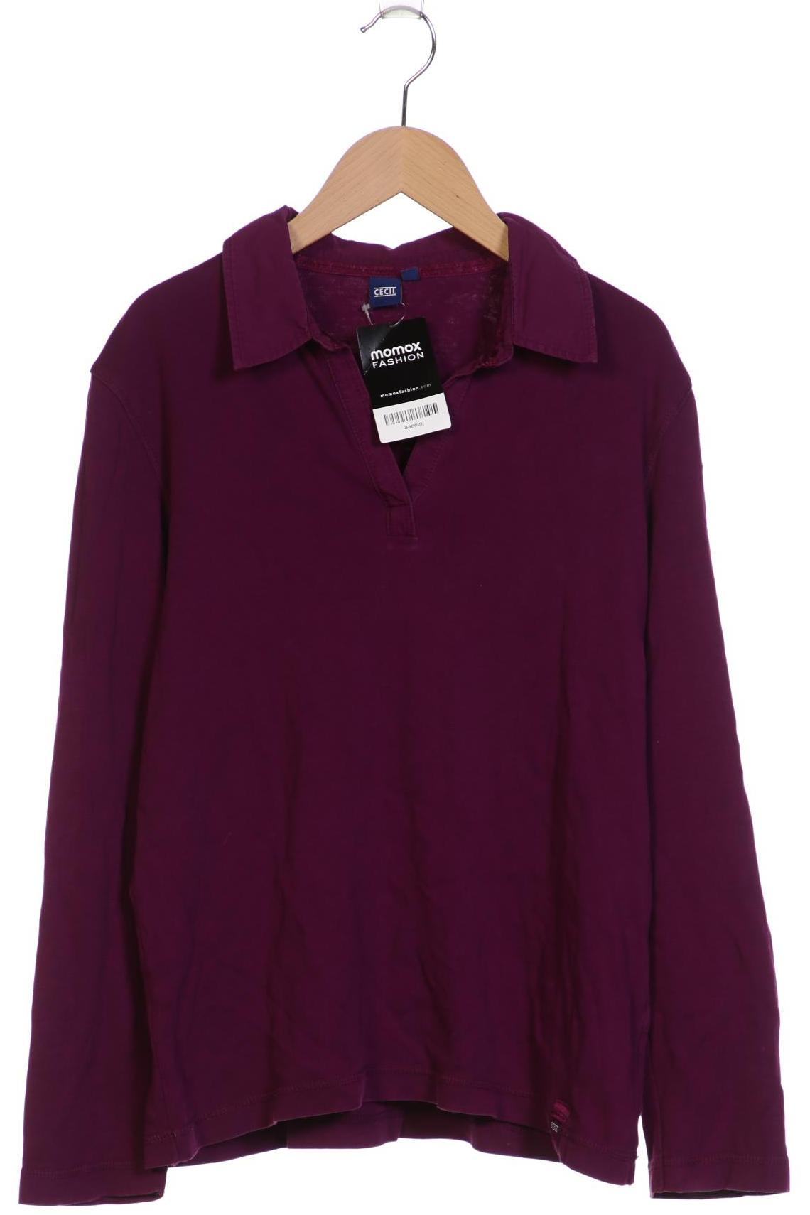 

Cecil Damen Poloshirt, flieder, Gr. 42