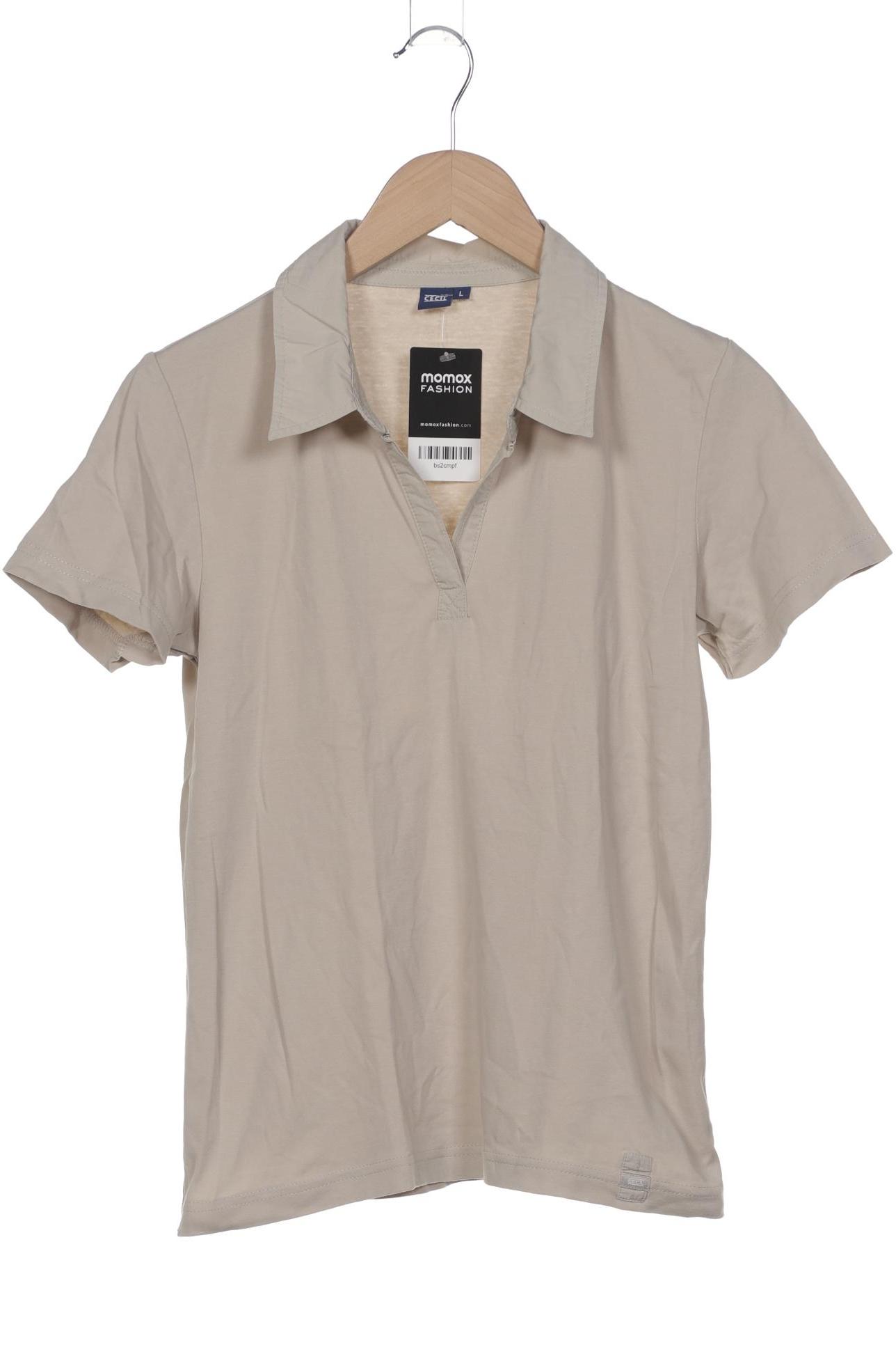 

Cecil Damen Poloshirt, beige, Gr. 42