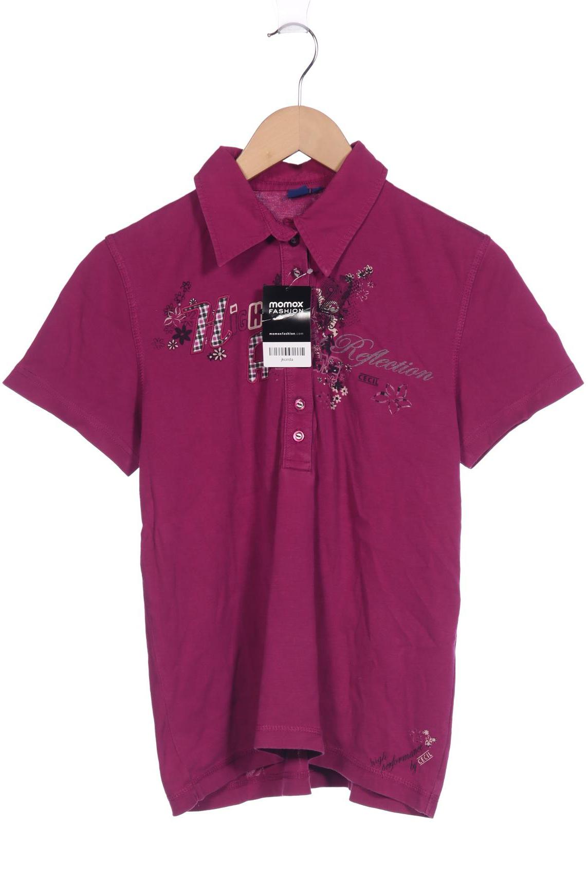 

Cecil Damen Poloshirt, pink, Gr. 42