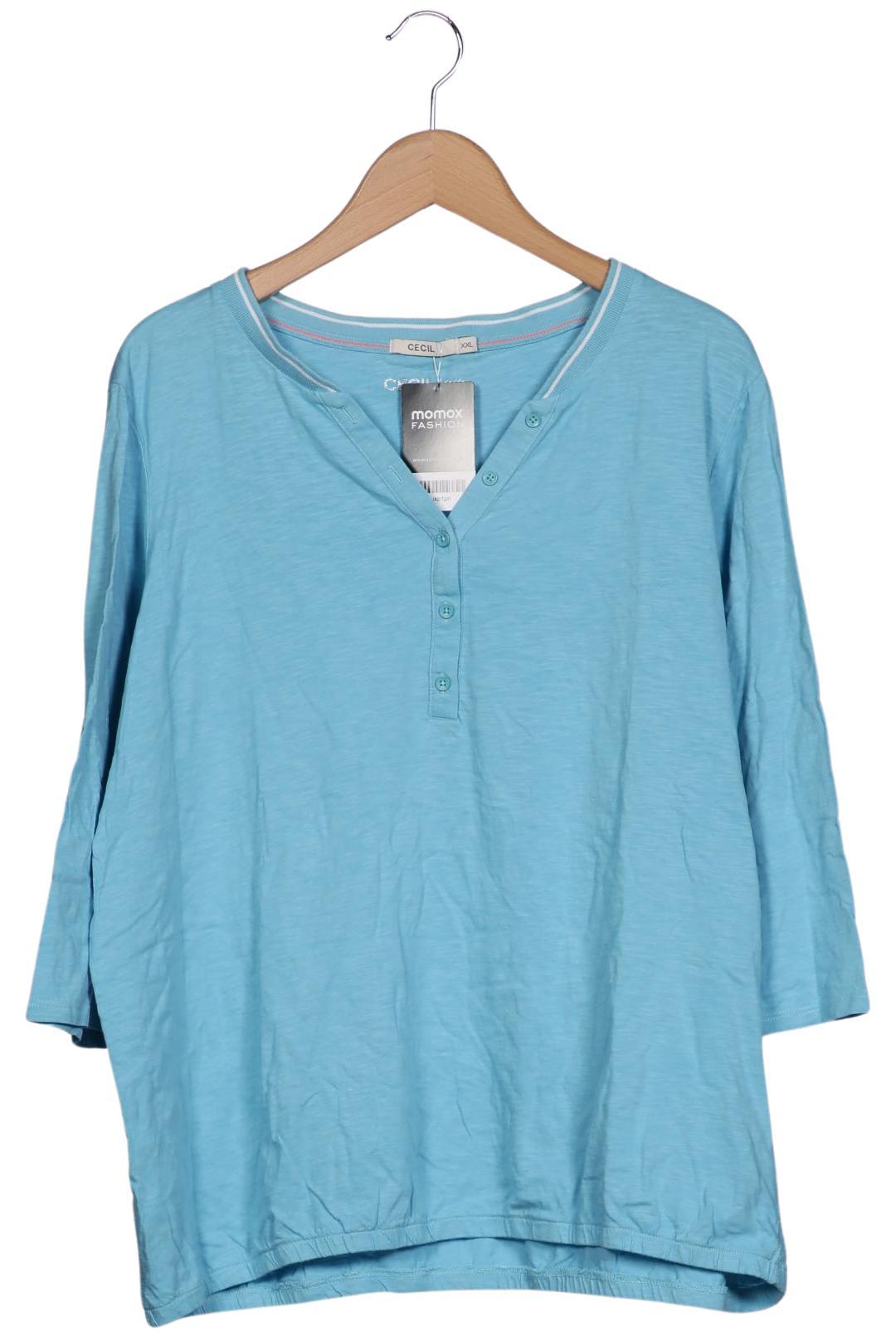 

Cecil Damen Poloshirt, hellblau, Gr. 46