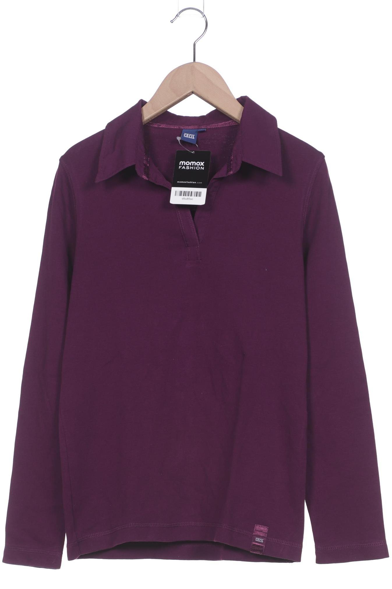 

Cecil Damen Poloshirt, flieder, Gr. 36