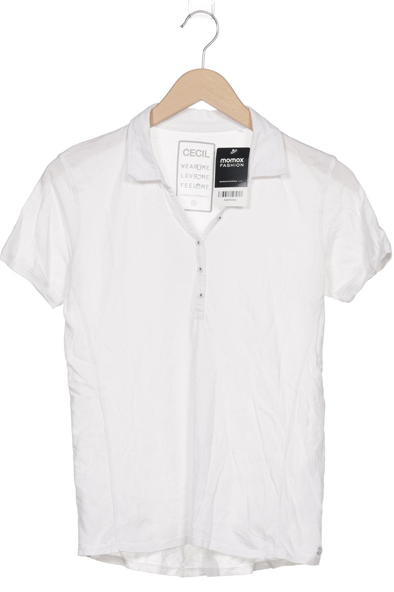 

Cecil Damen Poloshirt, weiß, Gr. 36