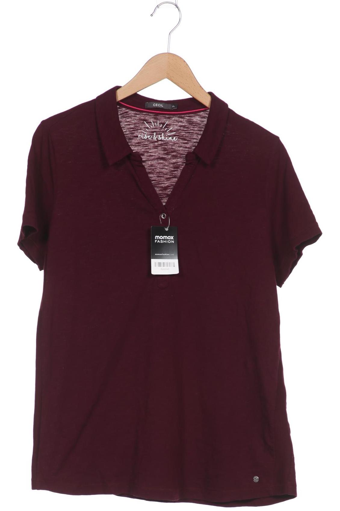 

CECIL Damen Poloshirt, bordeaux