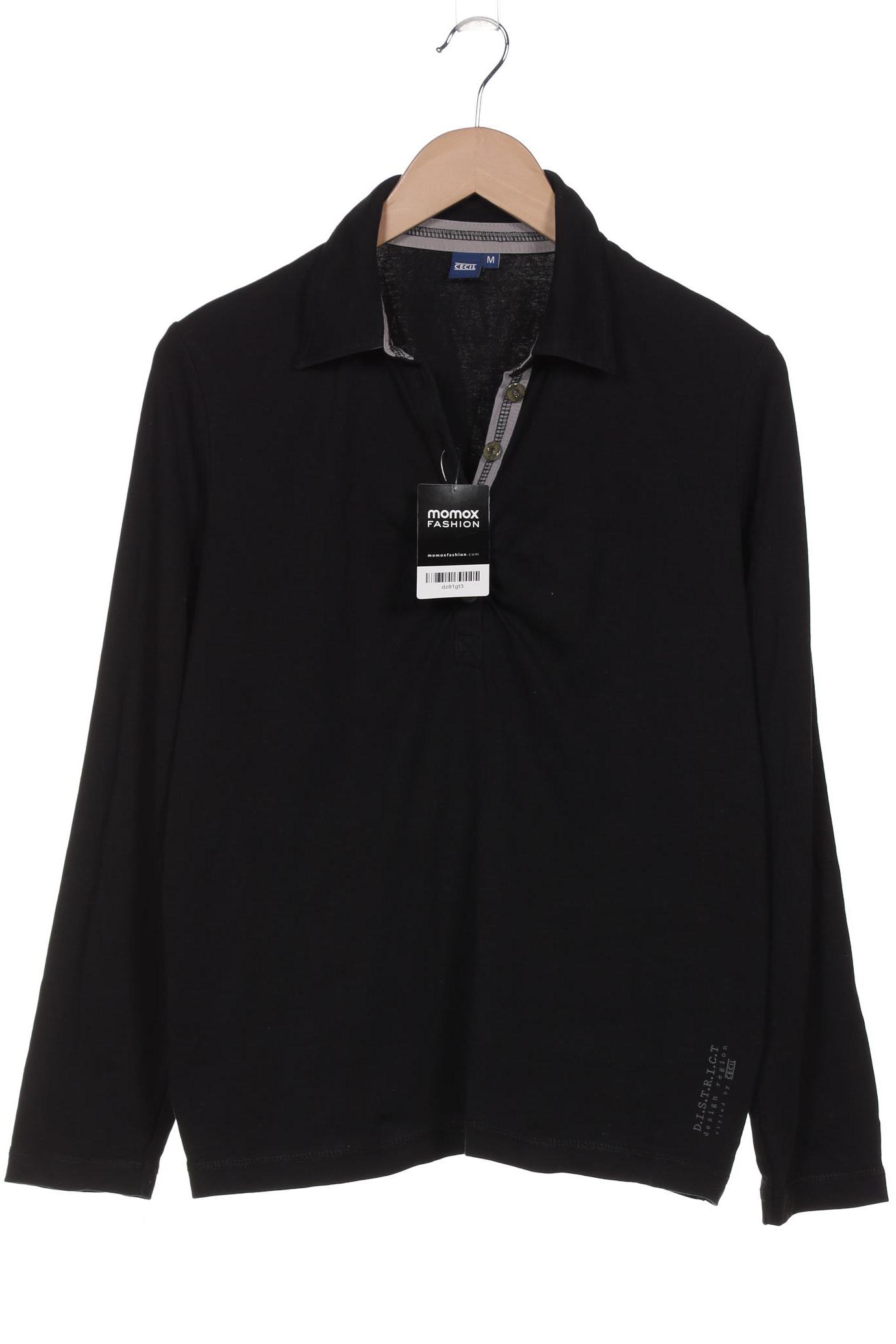 

Cecil Damen Poloshirt, schwarz, Gr. 38