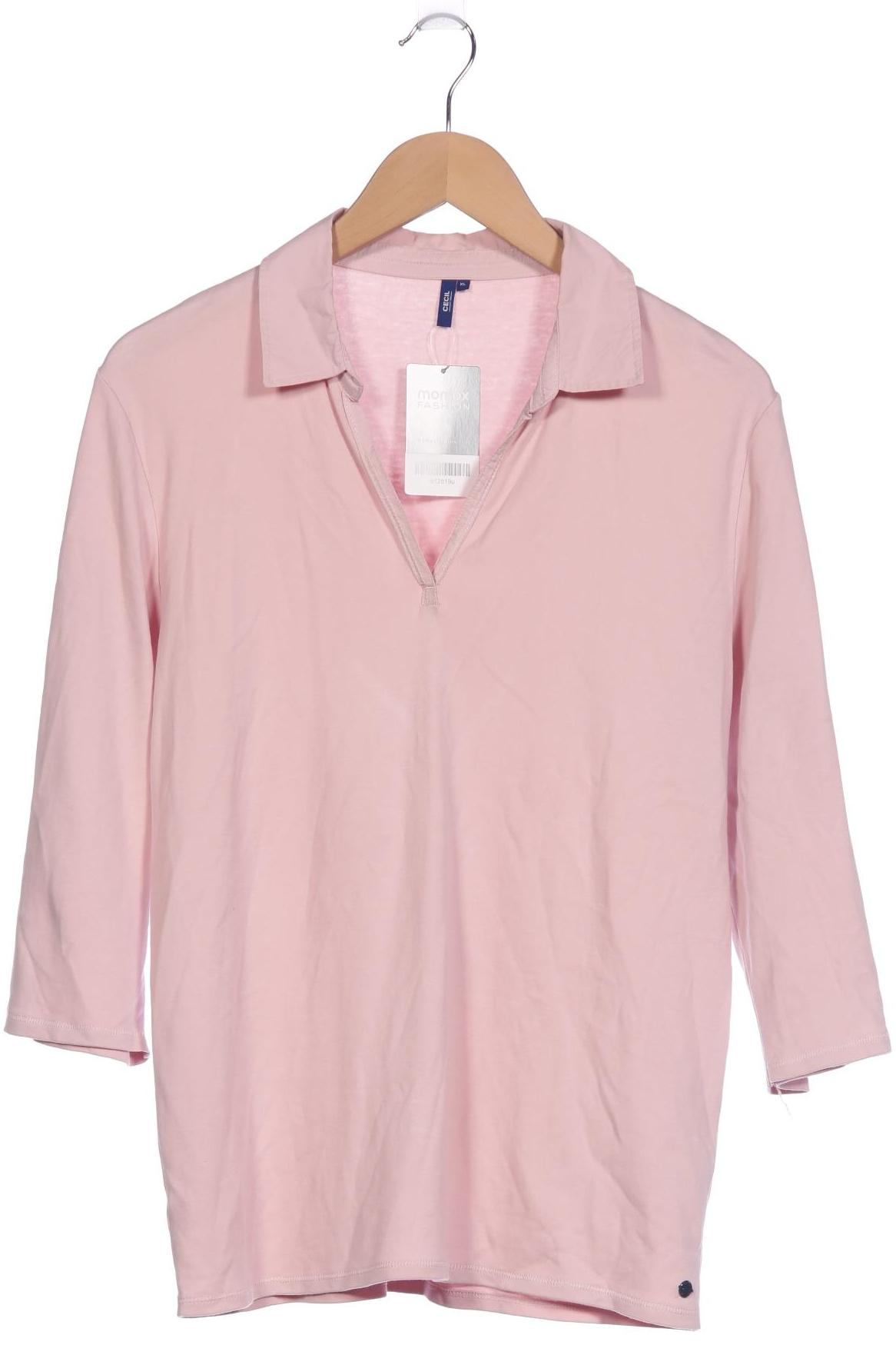 

Cecil Damen Poloshirt, pink, Gr. 44
