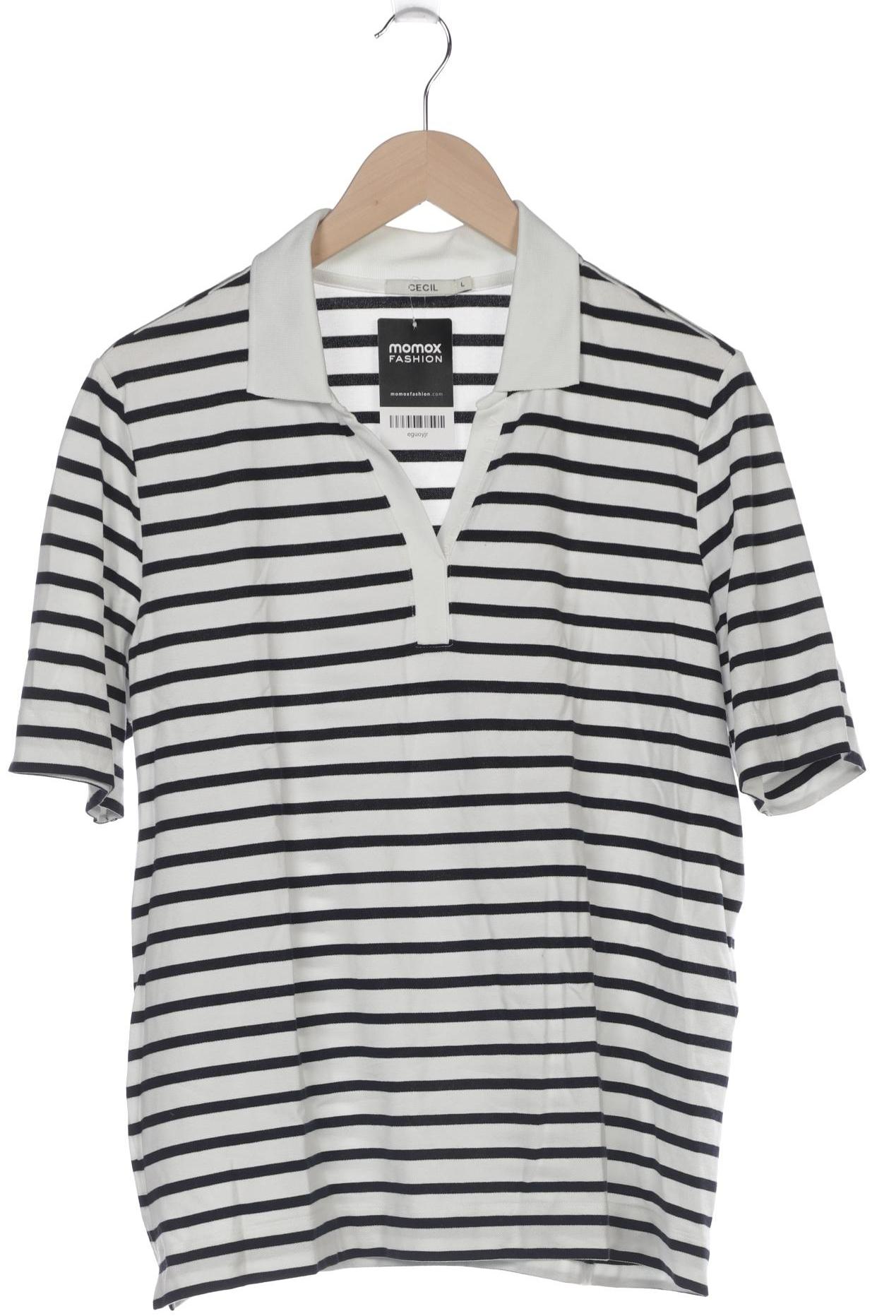 

Cecil Damen Poloshirt, weiß, Gr. 42