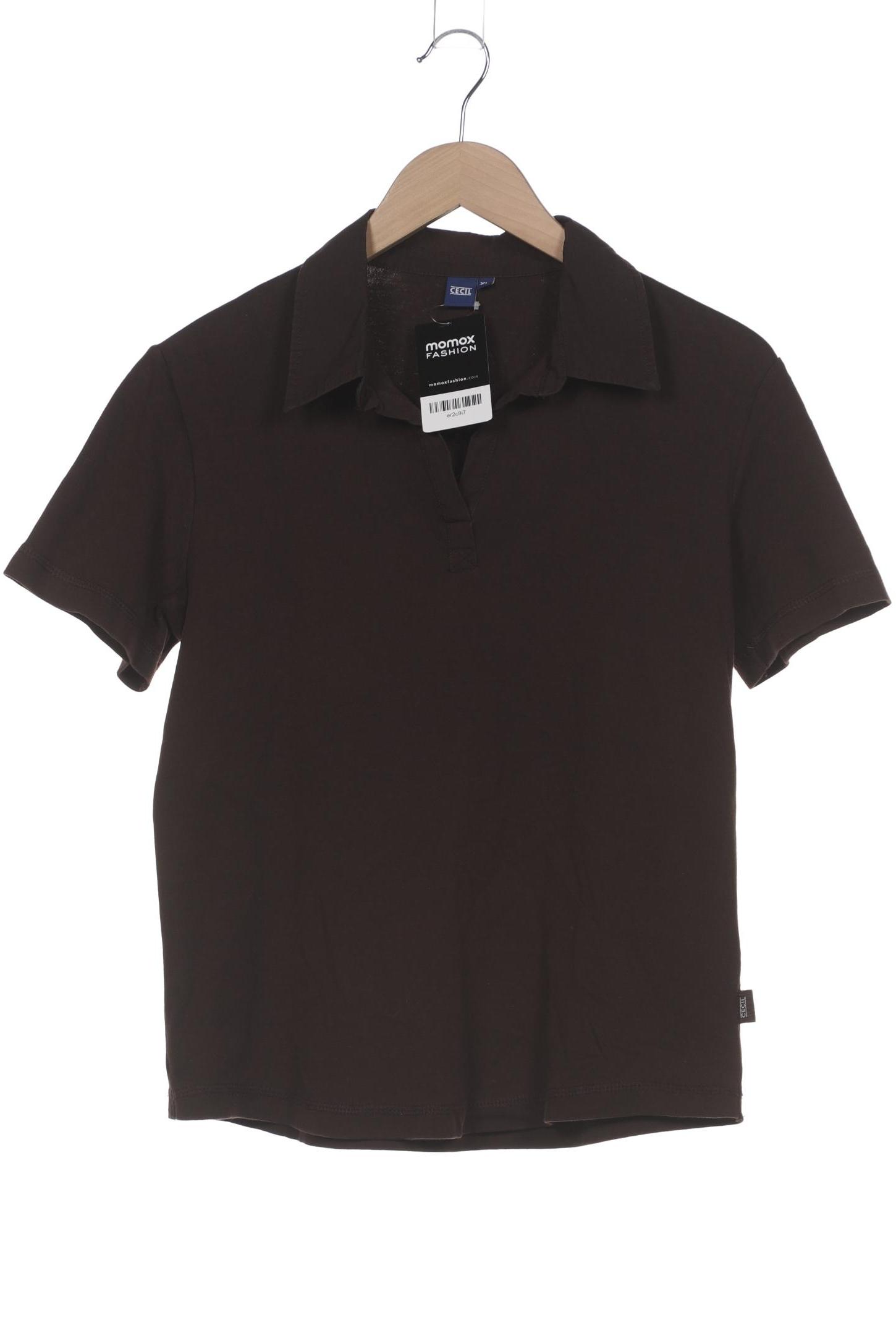 

Cecil Damen Poloshirt, braun, Gr. 44