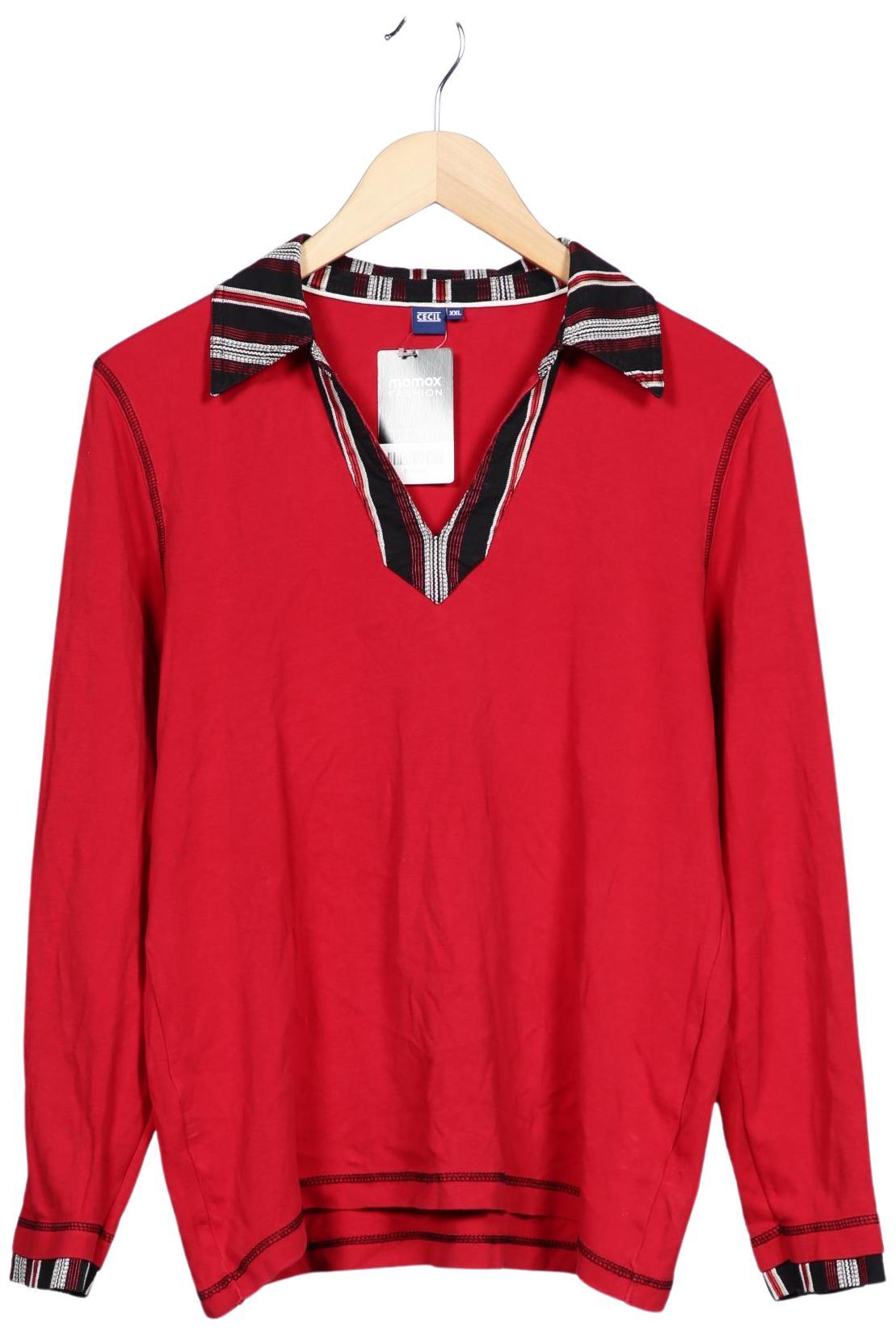 

Cecil Damen Poloshirt, rot, Gr. 46