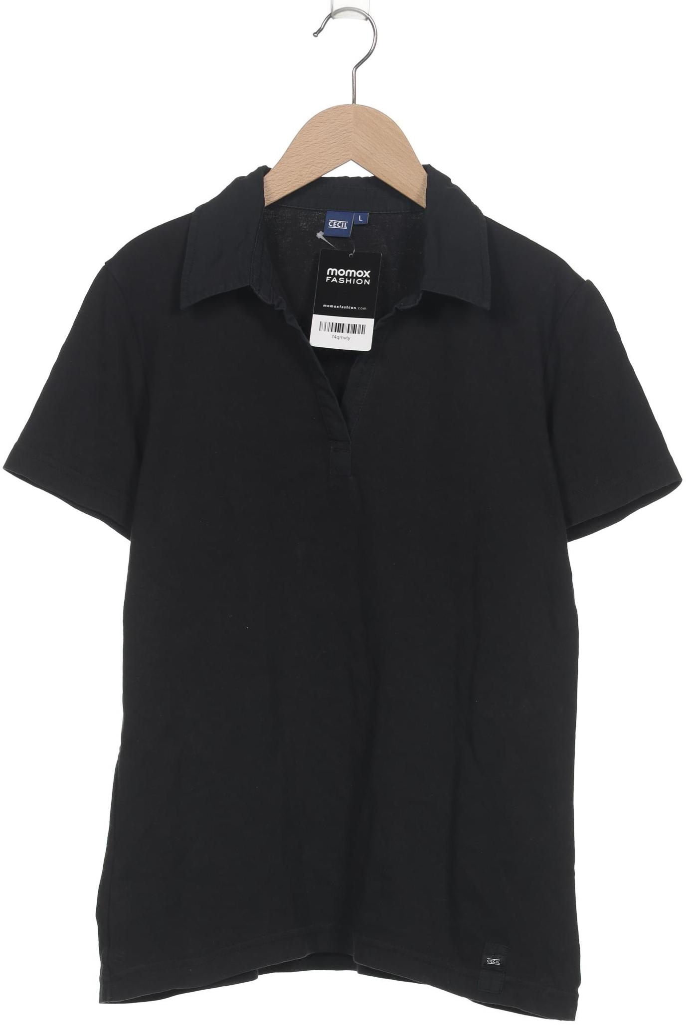 

Cecil Damen Poloshirt, schwarz, Gr. 42