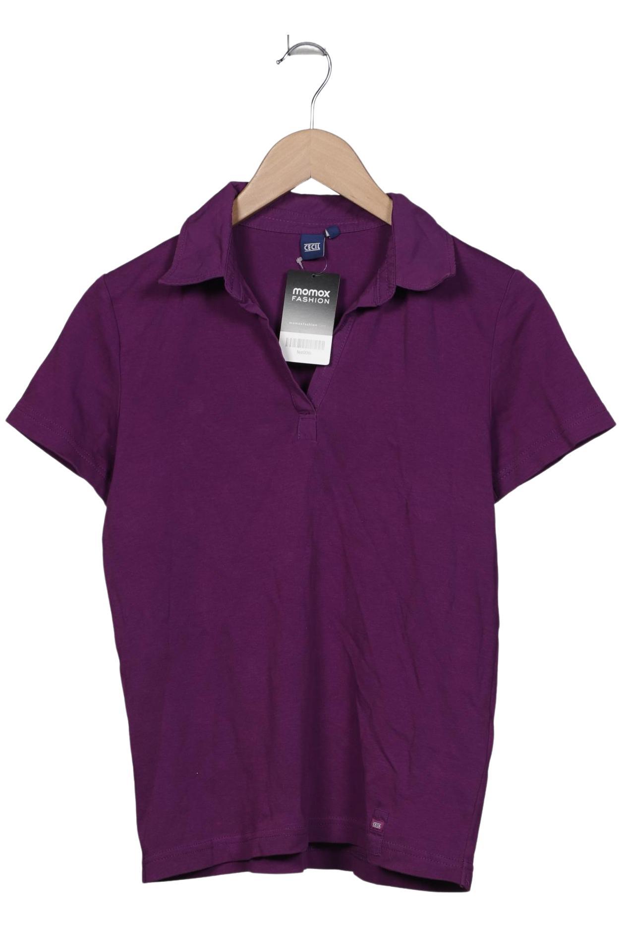 

Cecil Damen Poloshirt, flieder, Gr. 38