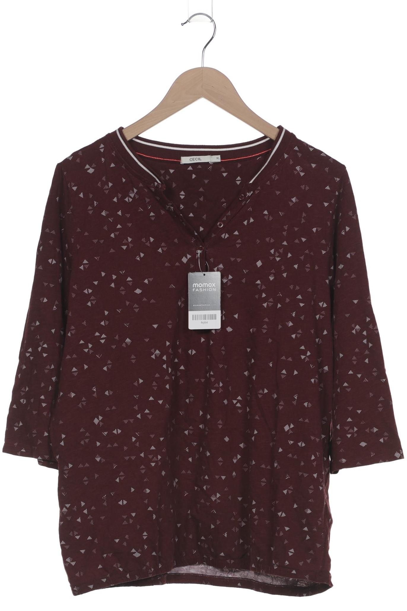 

Cecil Damen Poloshirt, bordeaux, Gr. 44