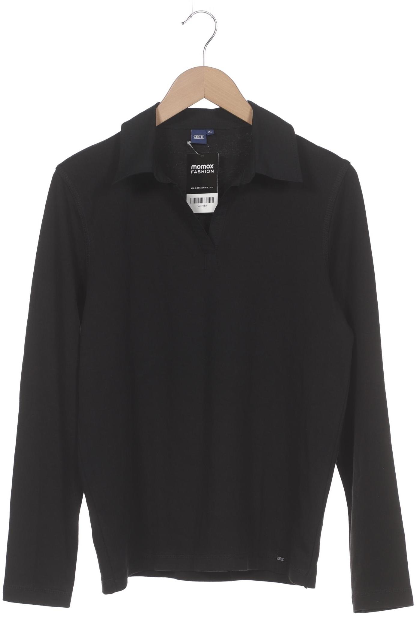 

Cecil Damen Poloshirt, schwarz, Gr. 44