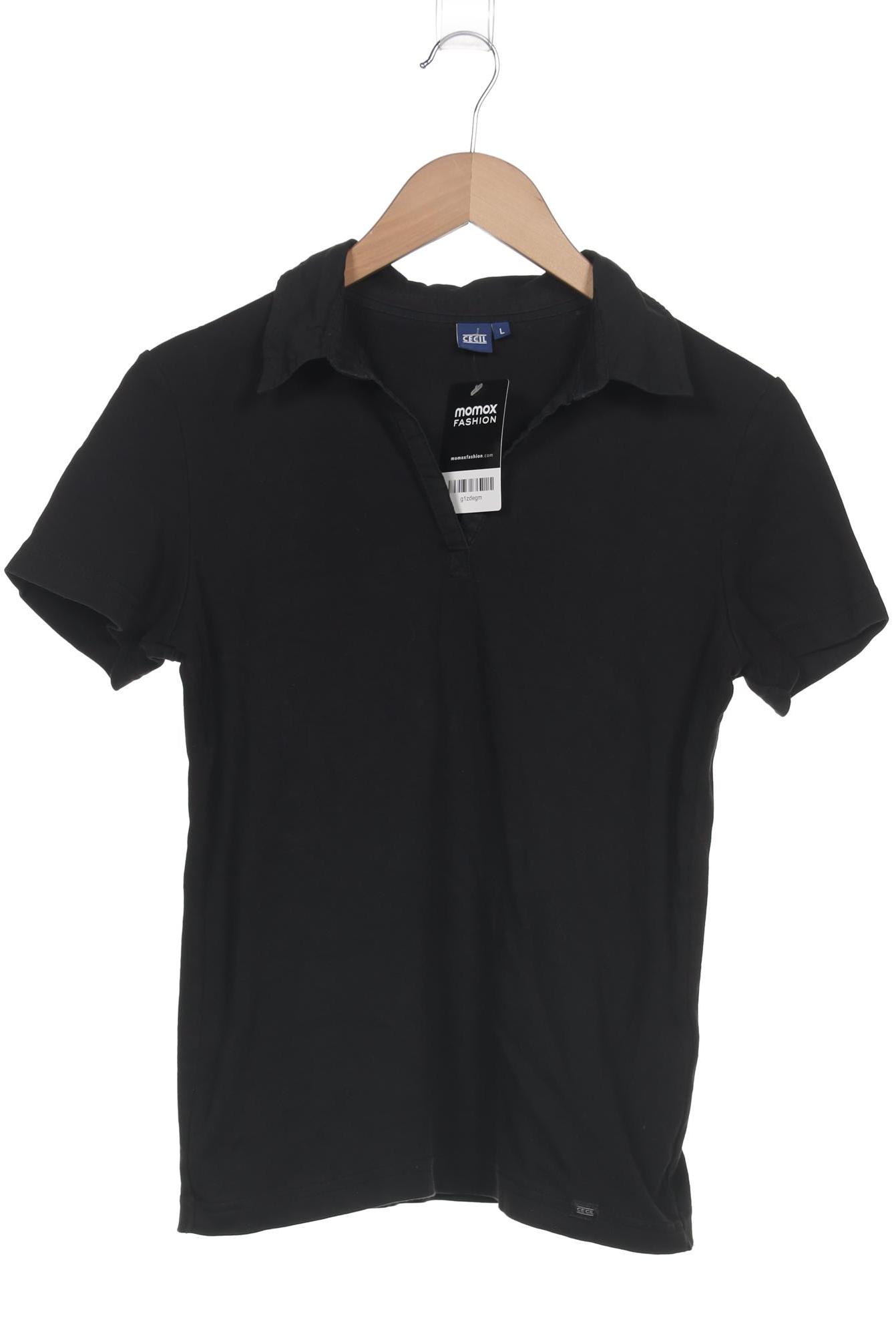 

Cecil Damen Poloshirt, schwarz, Gr. 42