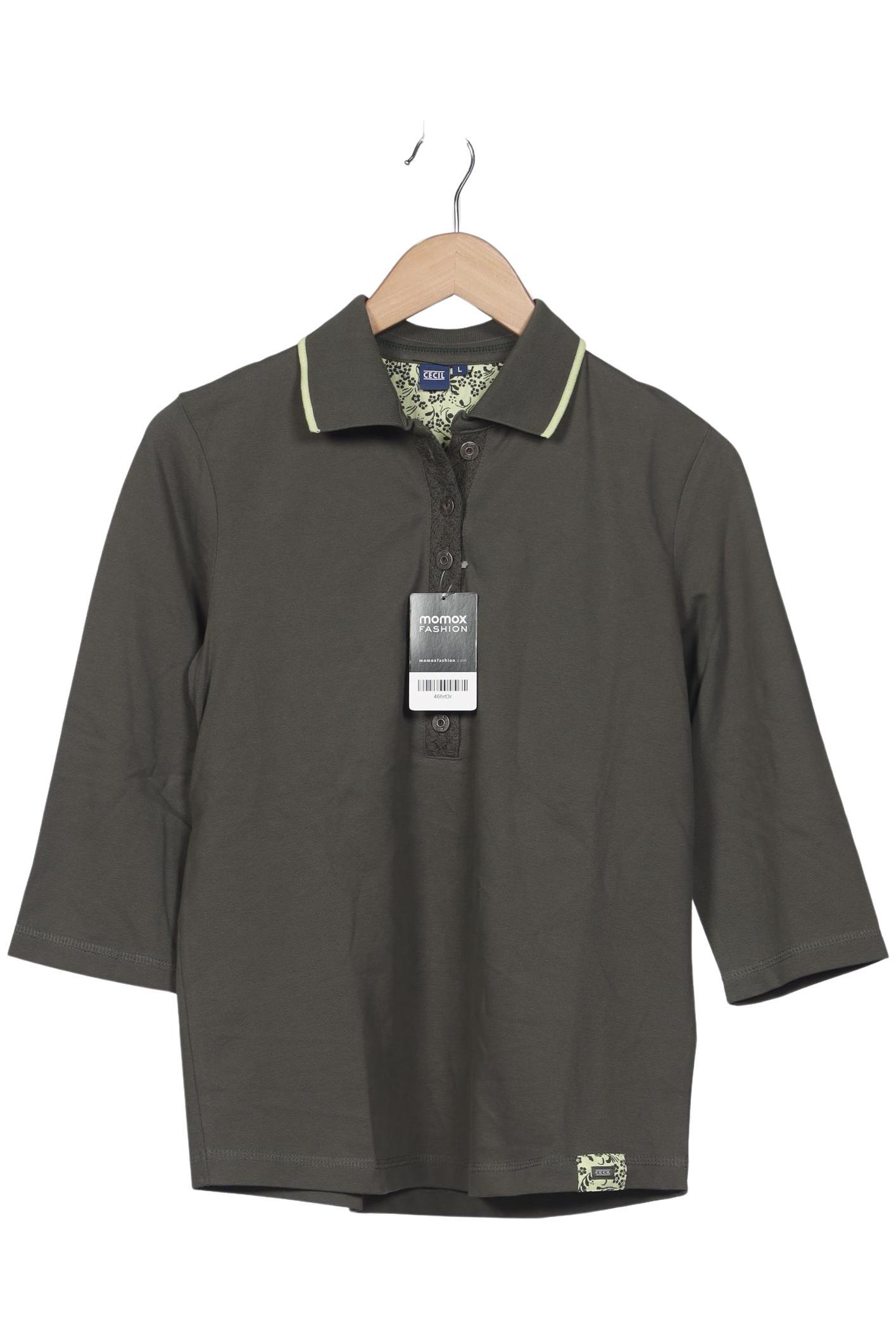 

Cecil Damen Poloshirt, grün, Gr. 42