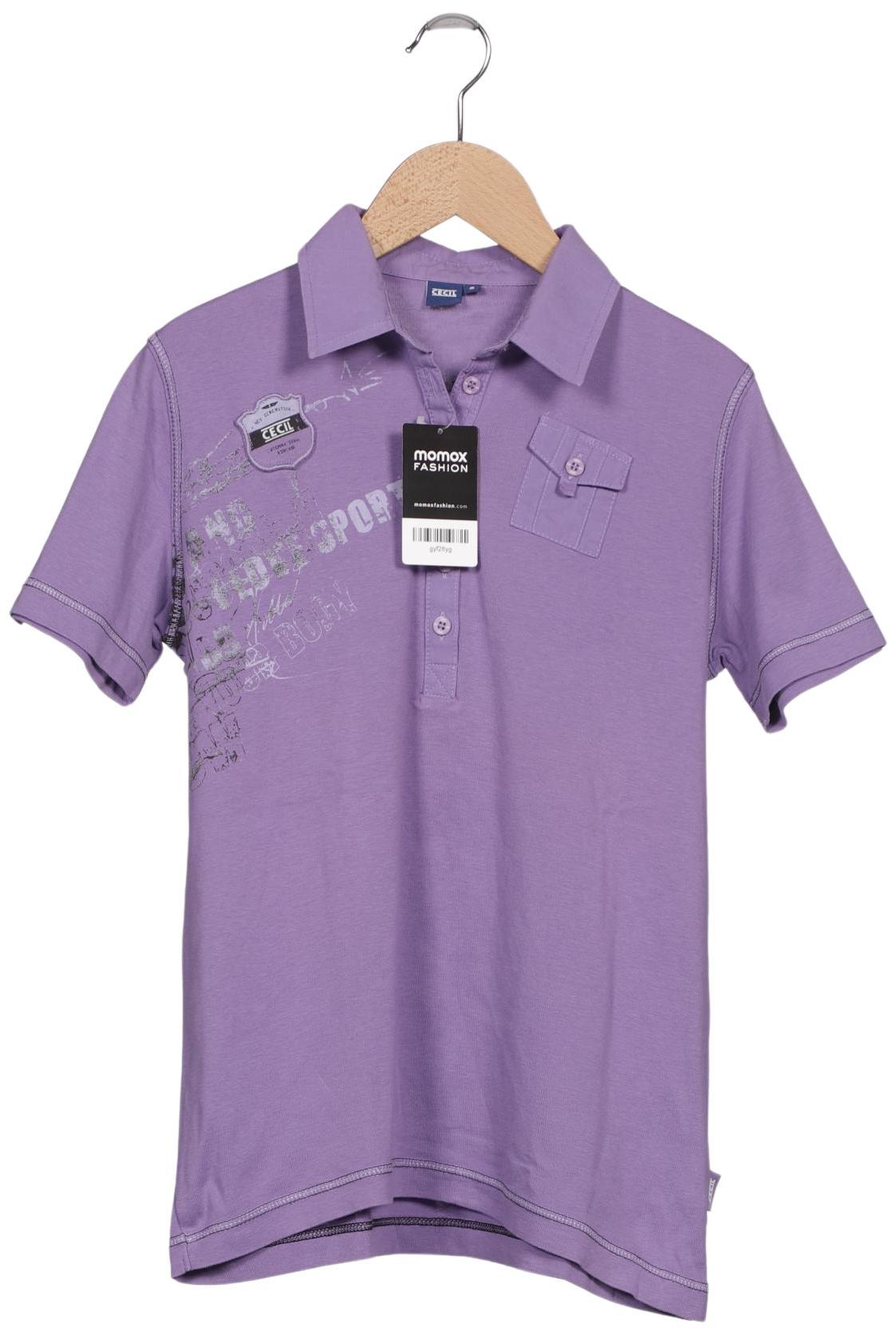 

Cecil Damen Poloshirt, flieder, Gr. 36