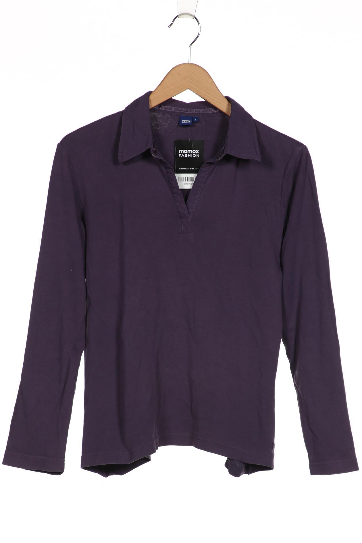 

Cecil Damen Poloshirt, flieder, Gr. 42