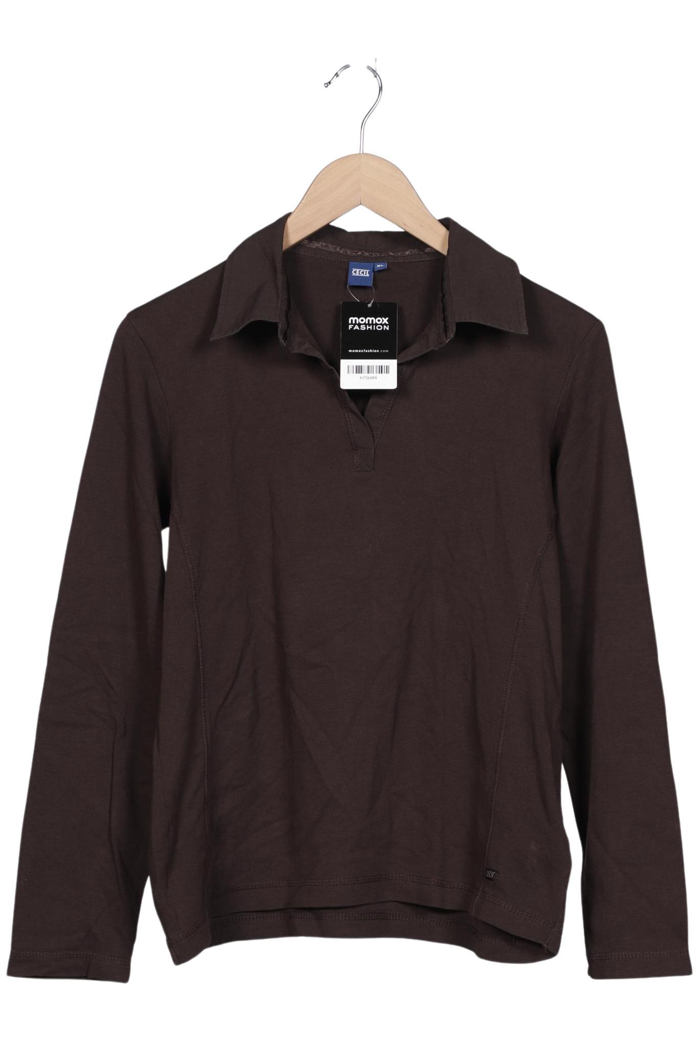 

Cecil Damen Poloshirt, braun, Gr. 44