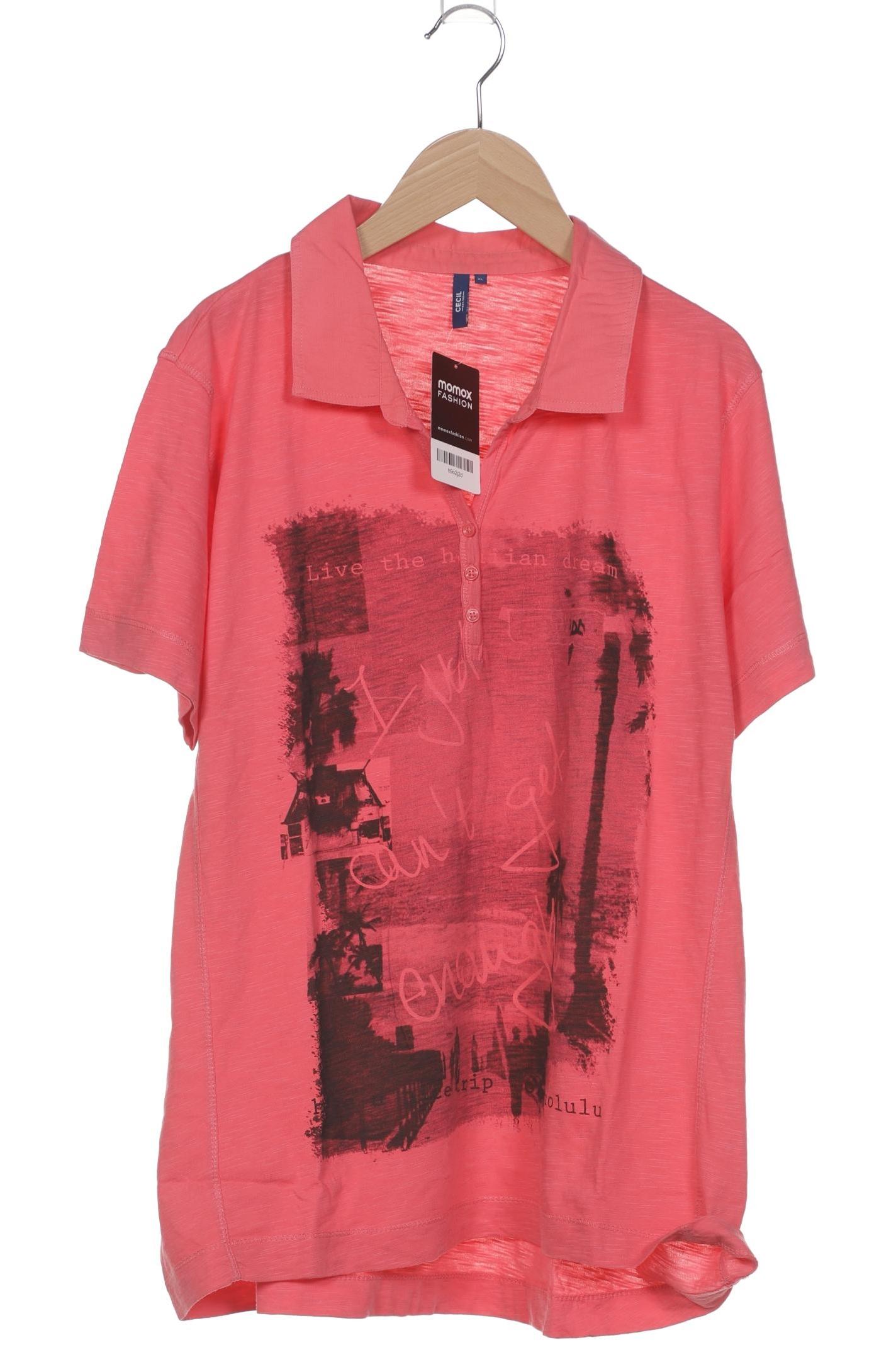 

Cecil Damen Poloshirt, pink, Gr. 44