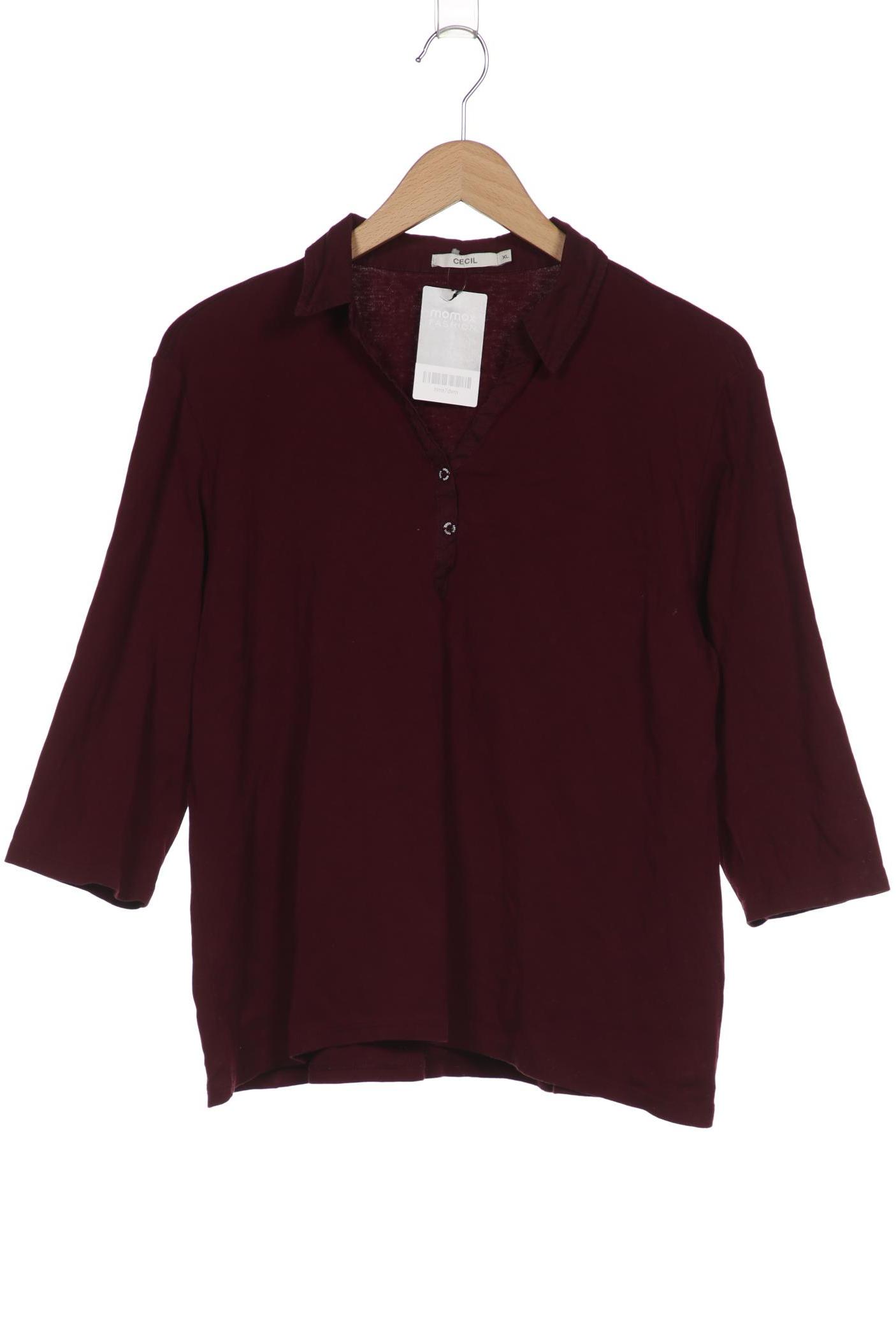 

CECIL Damen Poloshirt, bordeaux