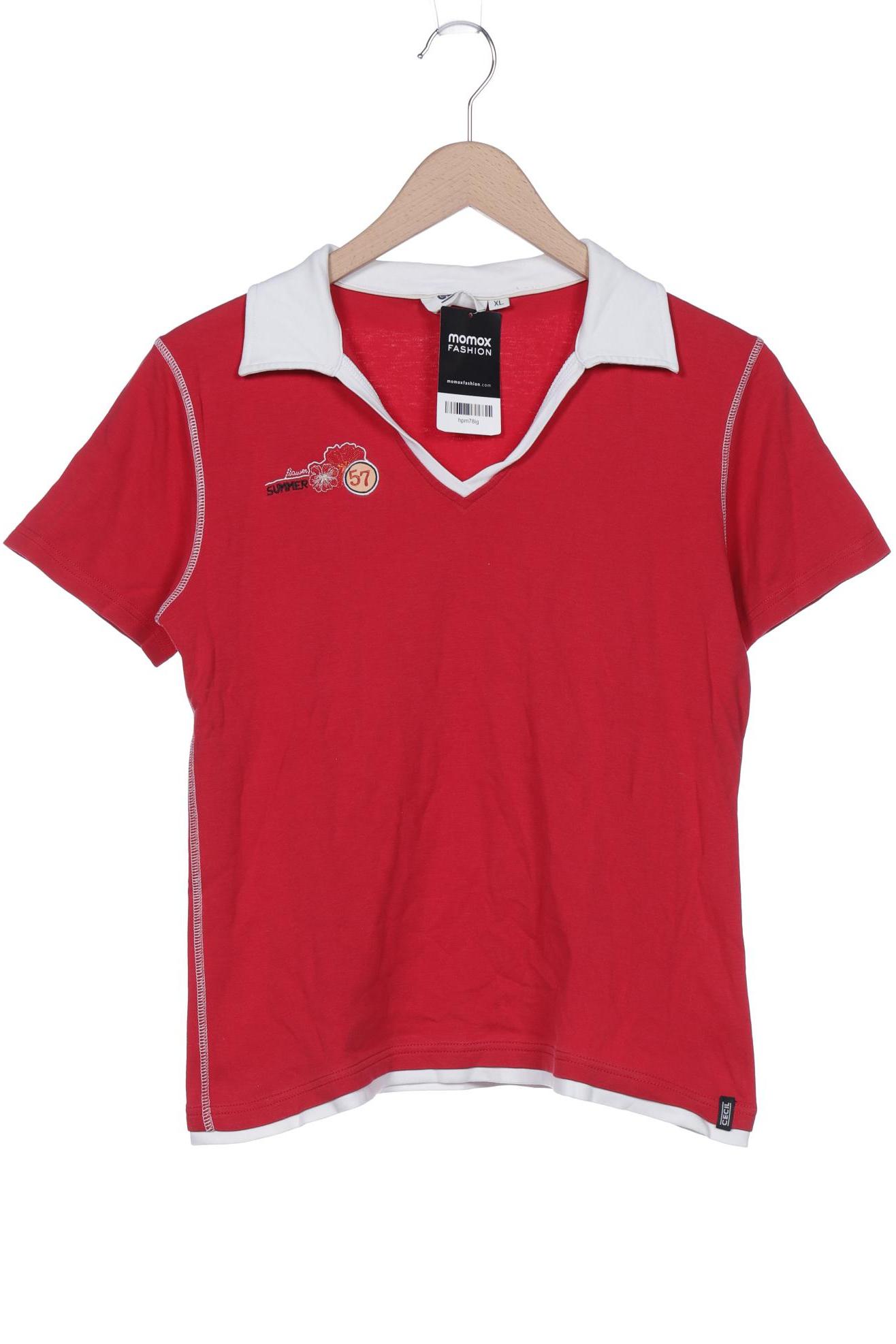 

CECIL Damen Poloshirt, rot