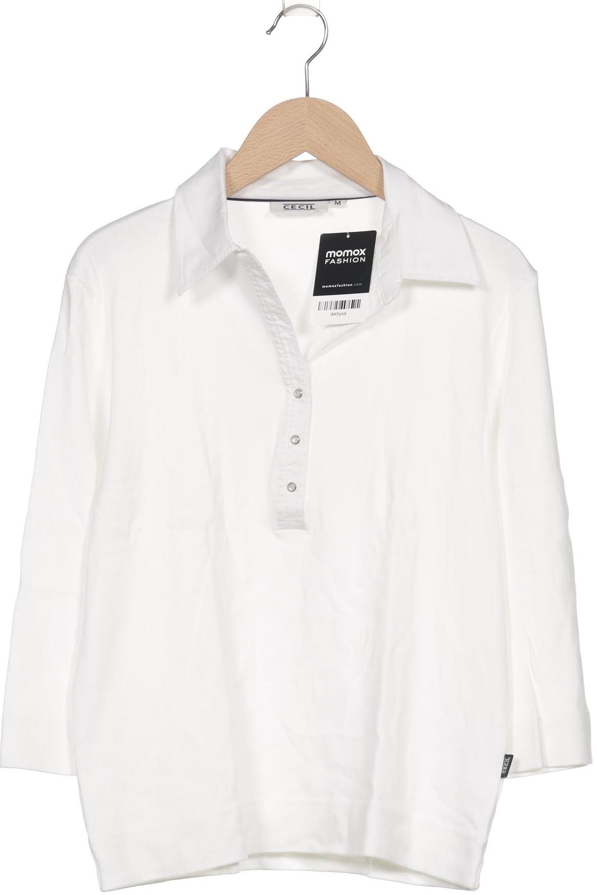 

Cecil Damen Poloshirt, weiß, Gr. 38