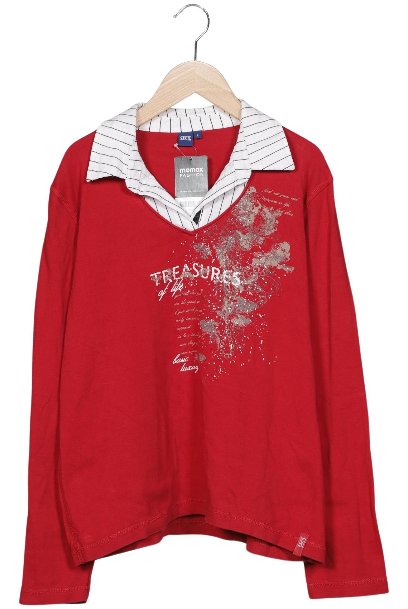 

Cecil Damen Poloshirt, rot, Gr. 42