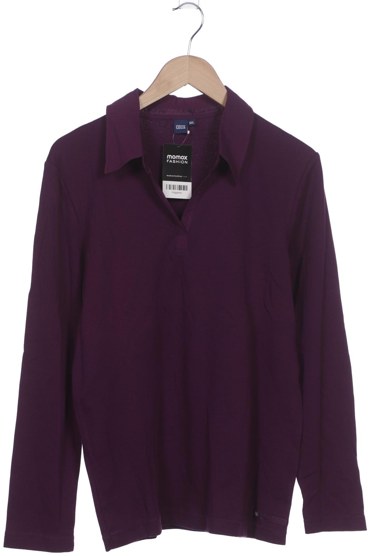 

Cecil Damen Poloshirt, flieder, Gr. 46
