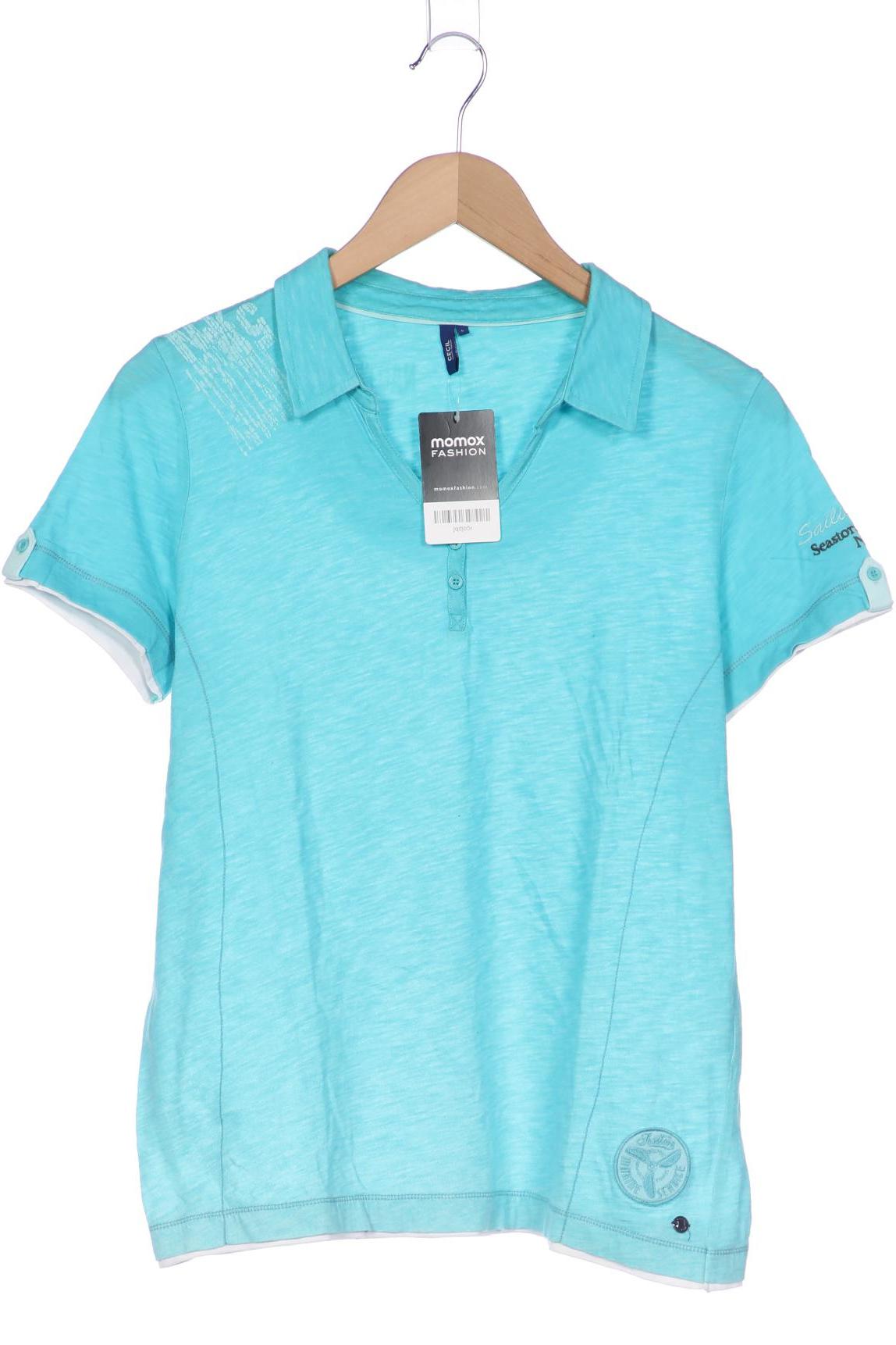 

Cecil Damen Poloshirt, türkis, Gr. 42