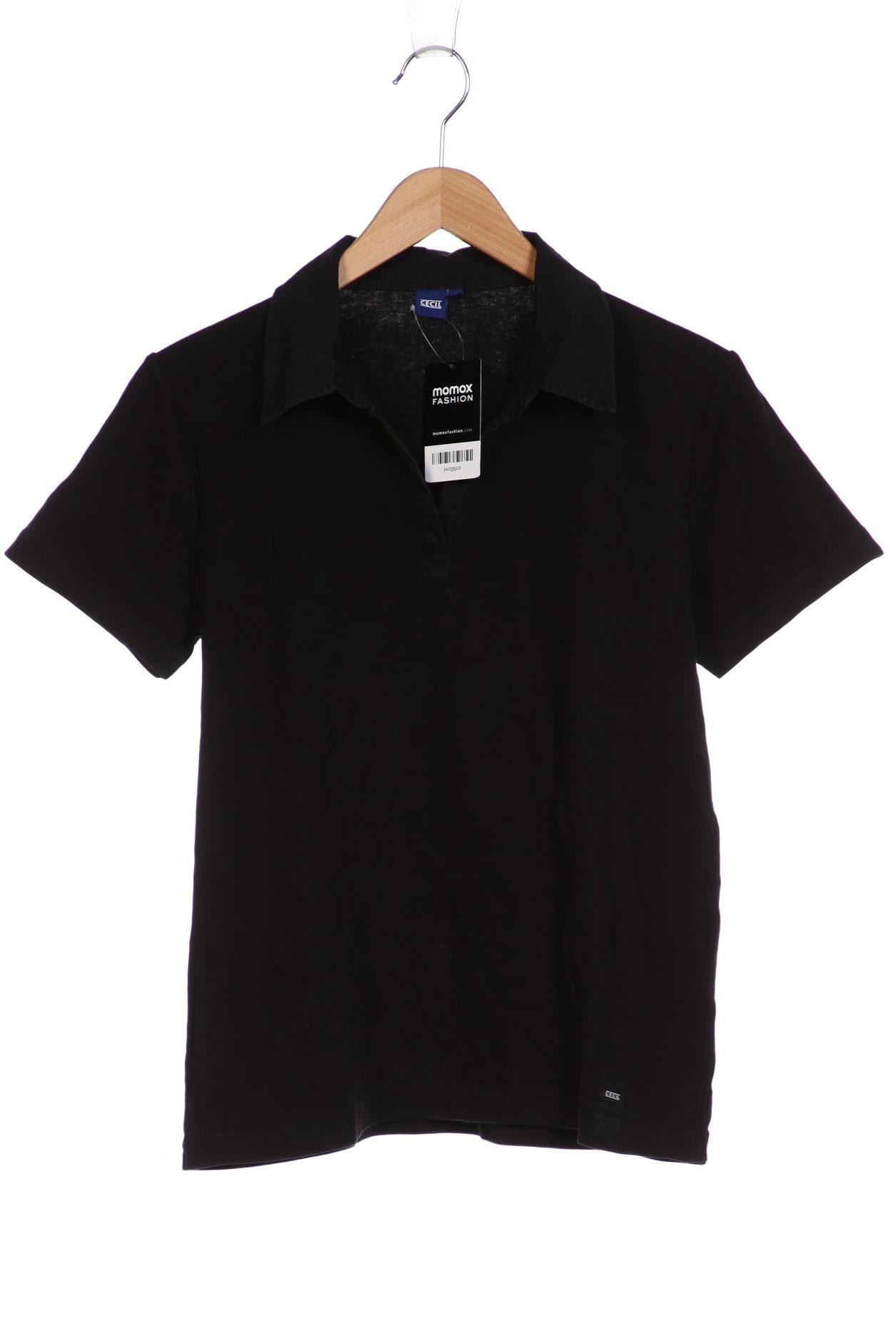 

Cecil Damen Poloshirt, schwarz, Gr. 44