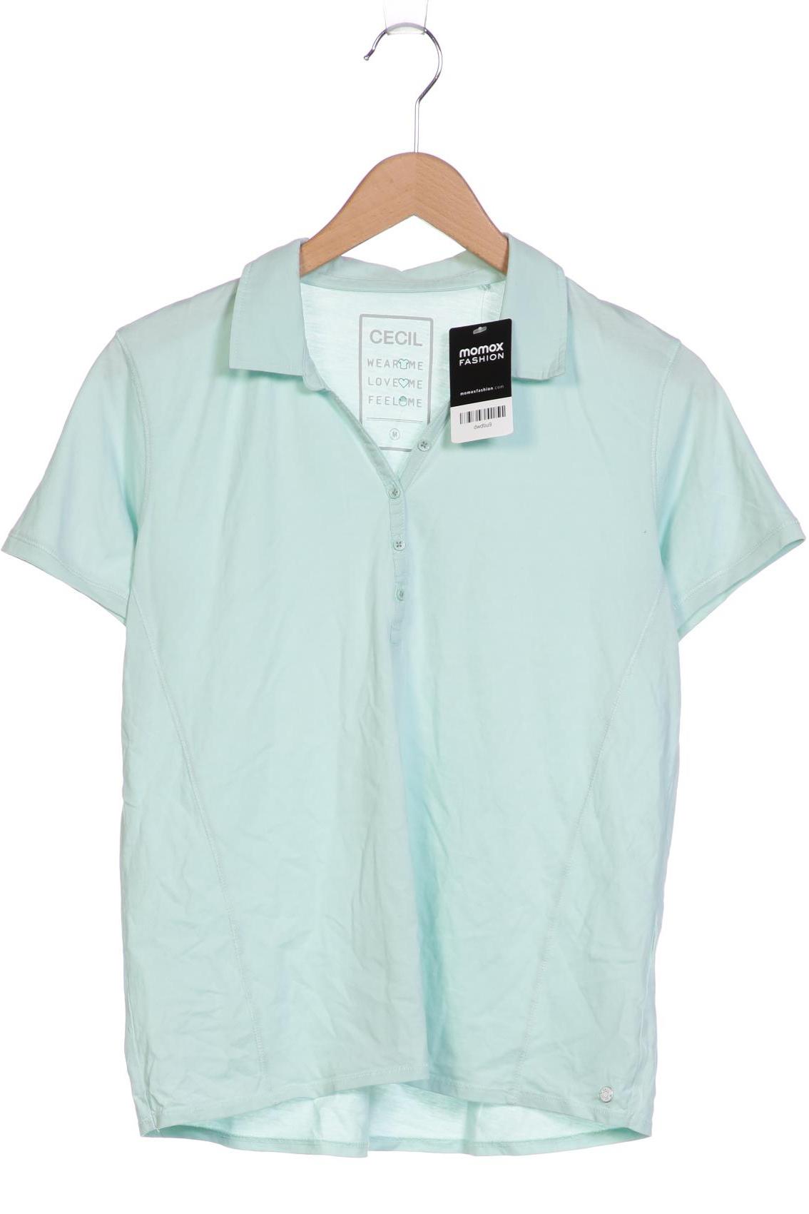 

Cecil Damen Poloshirt, türkis, Gr. 38