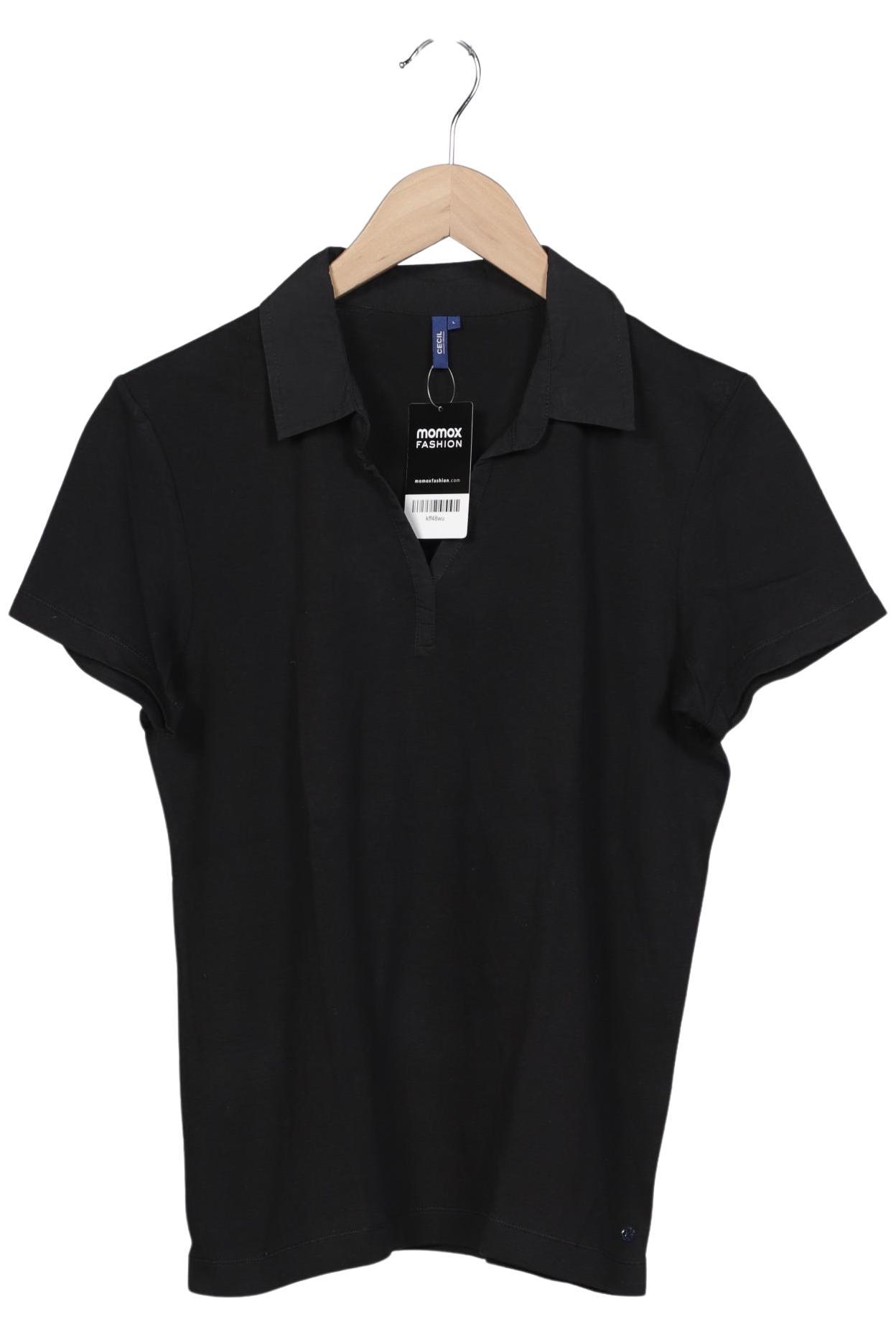 

Cecil Damen Poloshirt, schwarz, Gr. 42