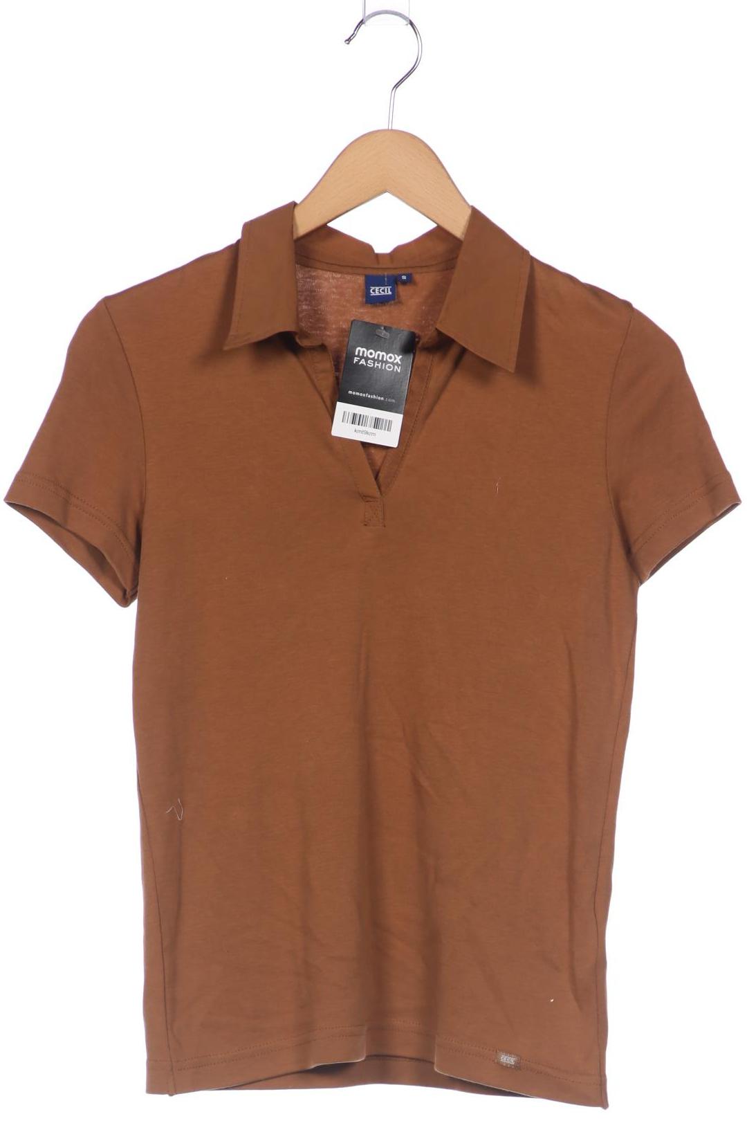 

Cecil Damen Poloshirt, braun, Gr. 36