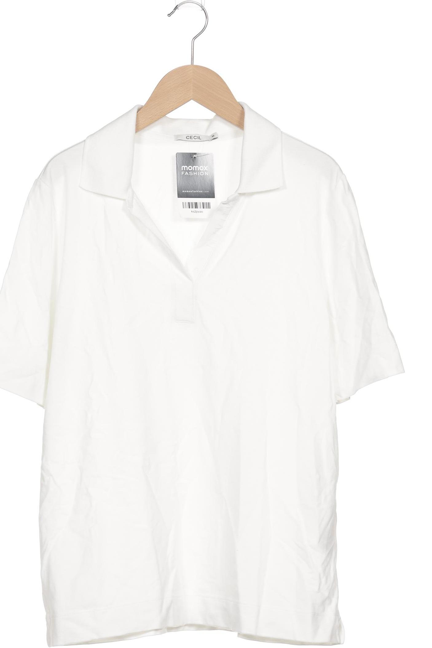 

Cecil Damen Poloshirt, weiß, Gr. 38