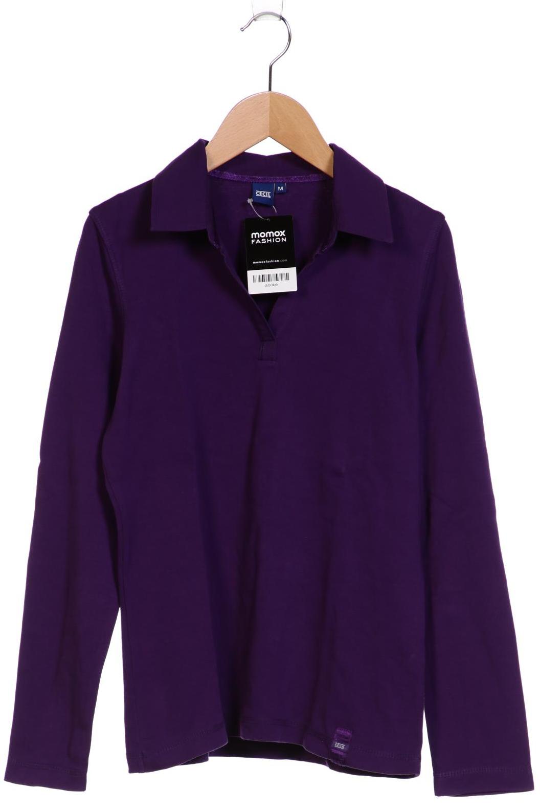 

Cecil Damen Poloshirt, flieder, Gr. 38