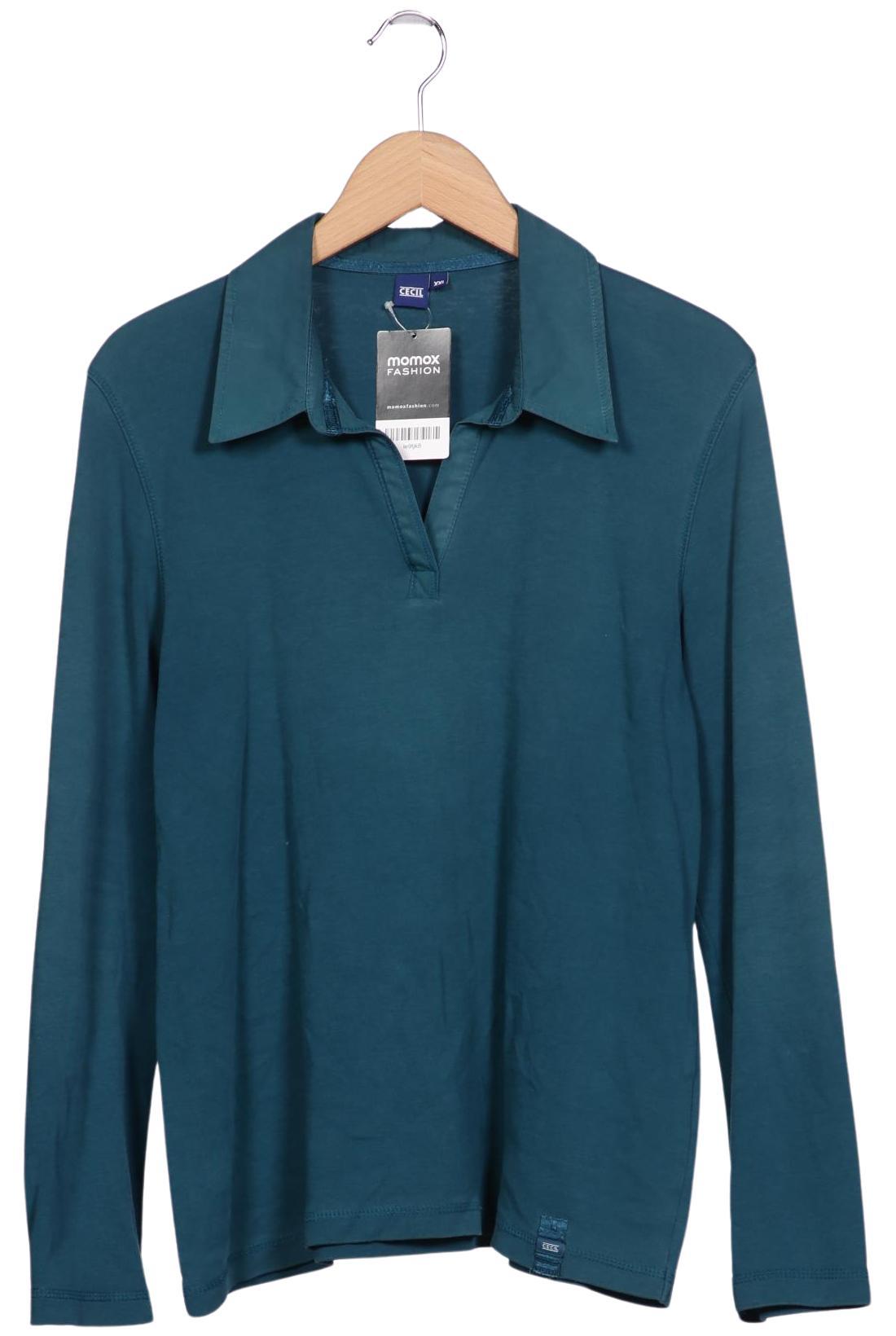 

Cecil Damen Poloshirt, türkis, Gr. 46