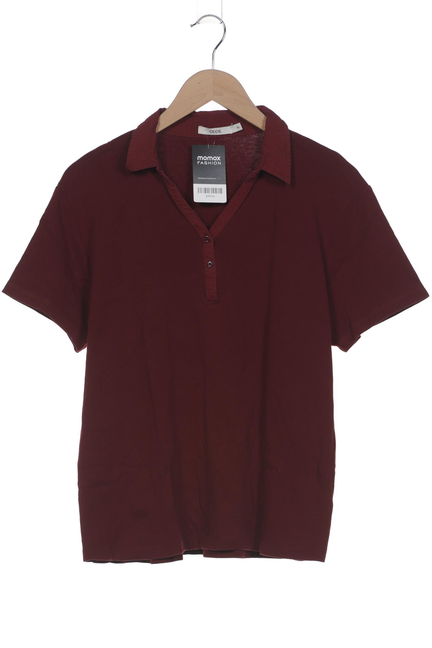 

Cecil Damen Poloshirt, bordeaux, Gr. 44