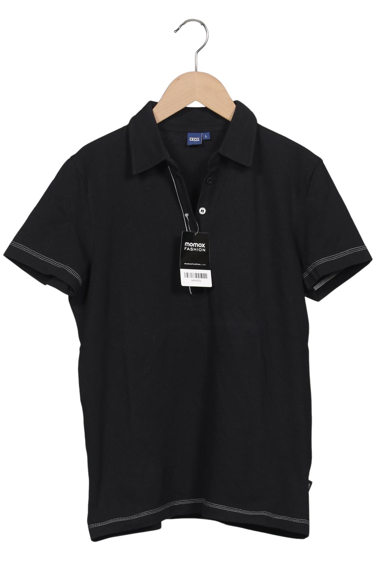 

Cecil Damen Poloshirt, schwarz, Gr. 42