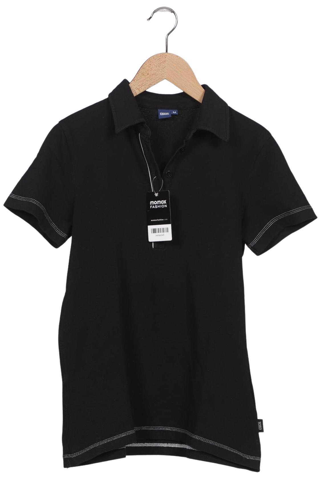 

Cecil Damen Poloshirt, schwarz, Gr. 38