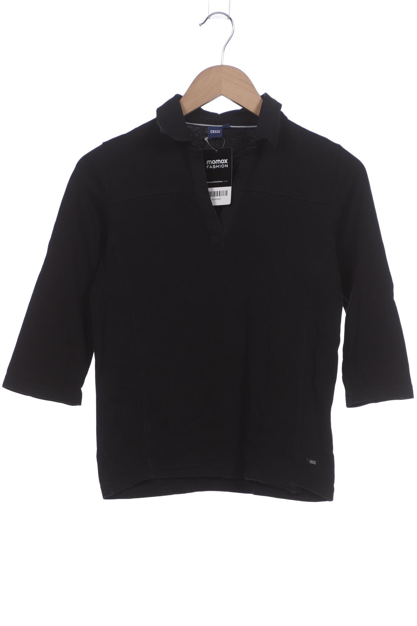 

Cecil Damen Poloshirt, schwarz, Gr. 36