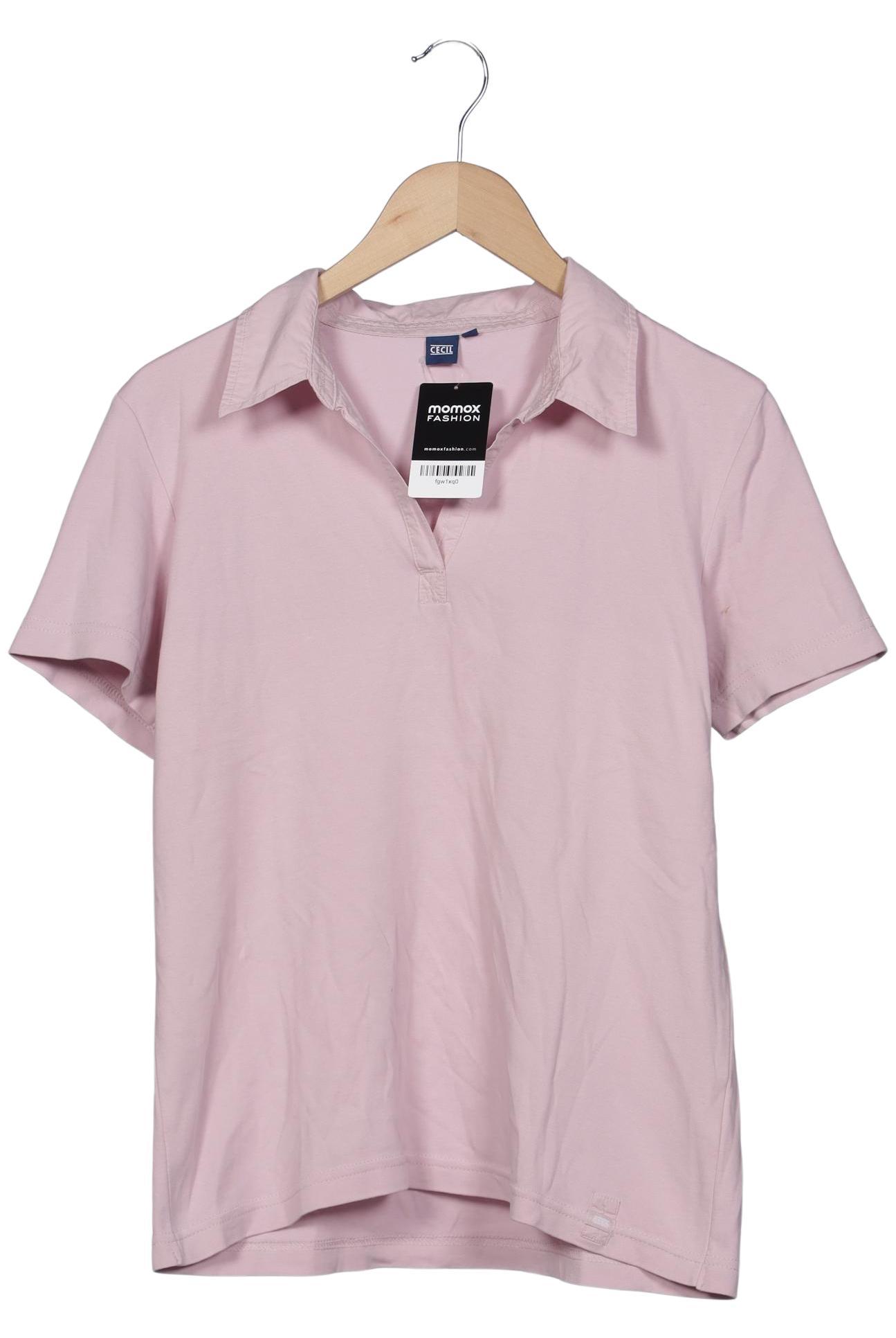 

Cecil Damen Poloshirt, pink, Gr. 46