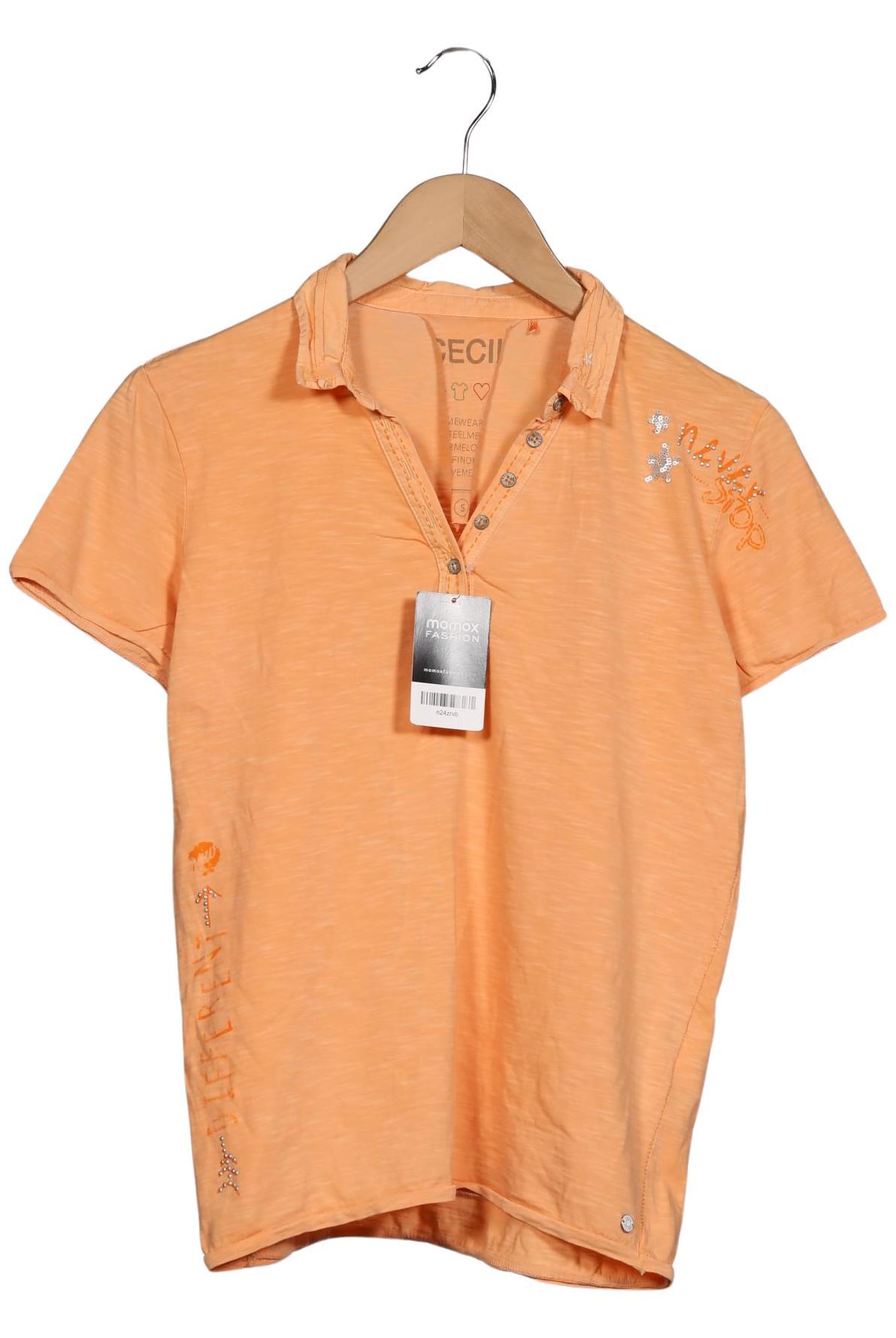 

Cecil Damen Poloshirt, orange, Gr. 36