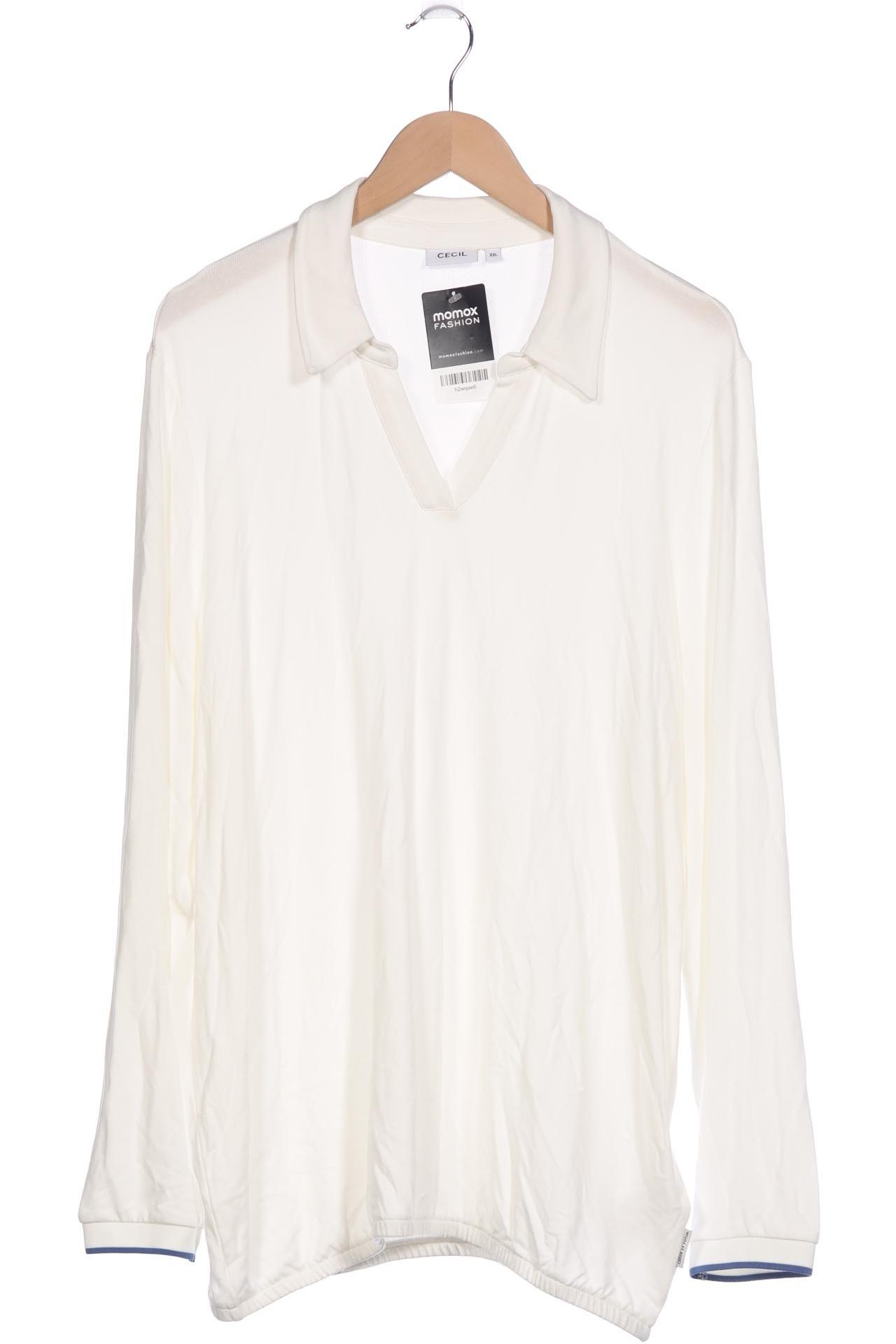 

Cecil Damen Poloshirt, cremeweiß, Gr. 46