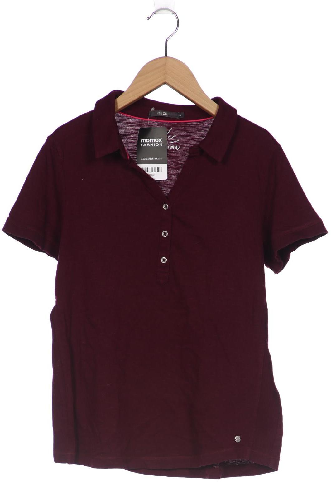 

CECIL Damen Poloshirt, bordeaux