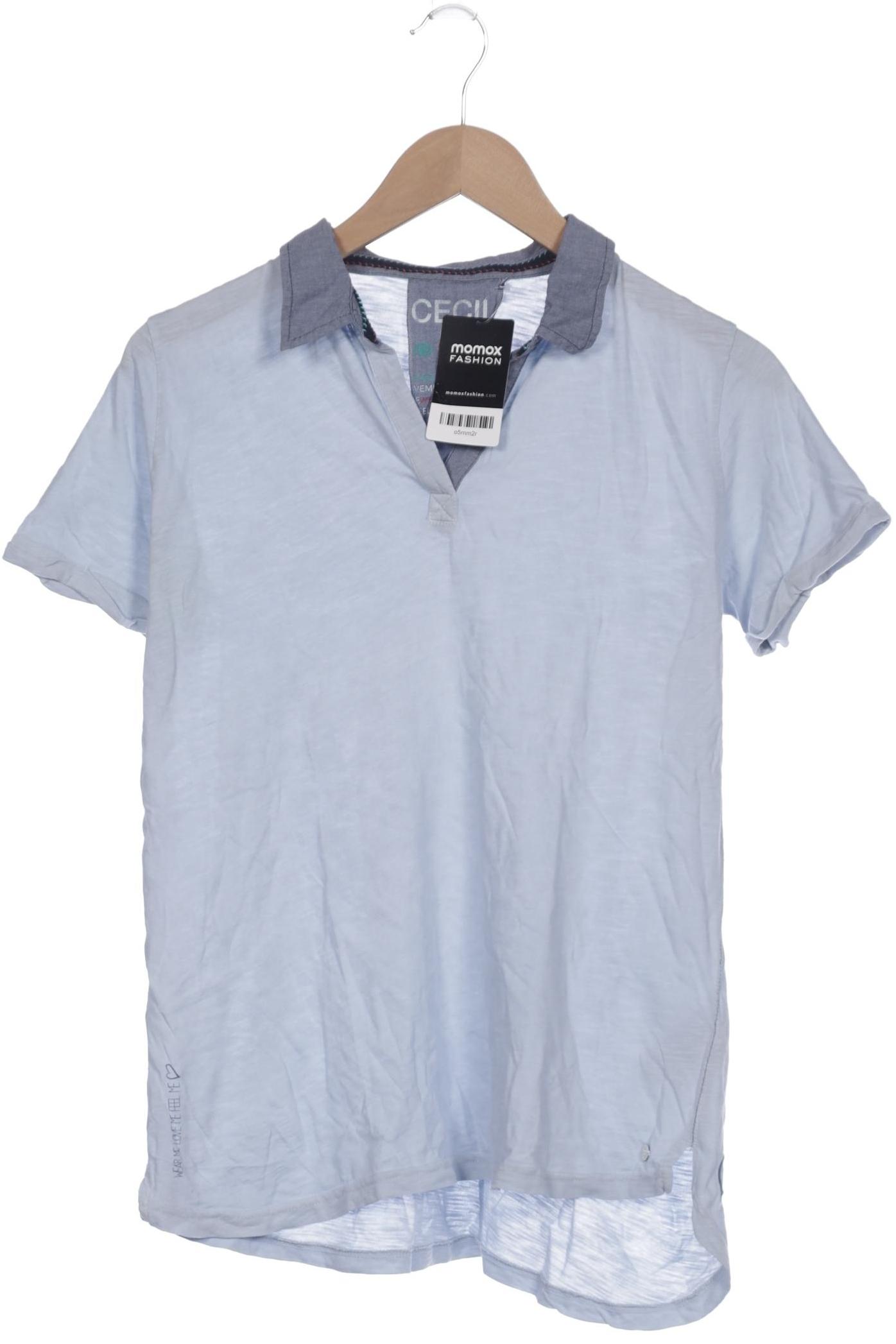 

Cecil Damen Poloshirt, hellblau, Gr. 38