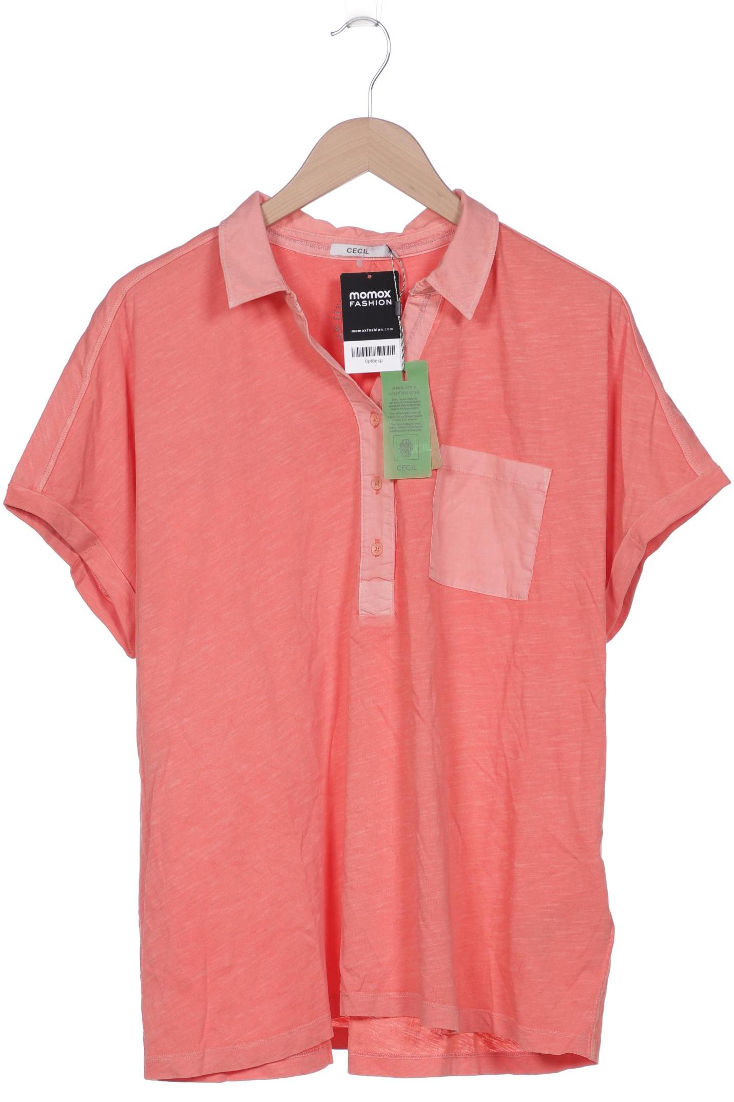 

CECIL Damen Poloshirt, orange