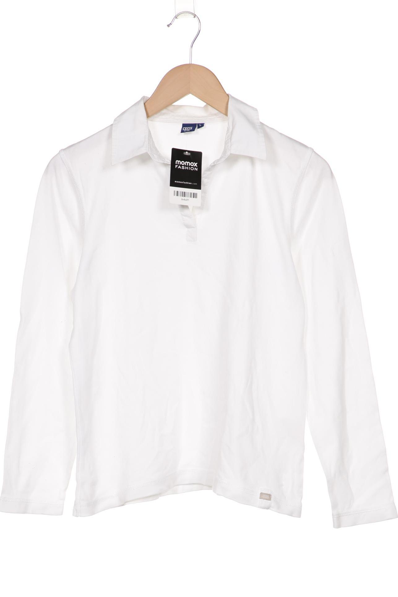 

Cecil Damen Poloshirt, weiß, Gr. 42