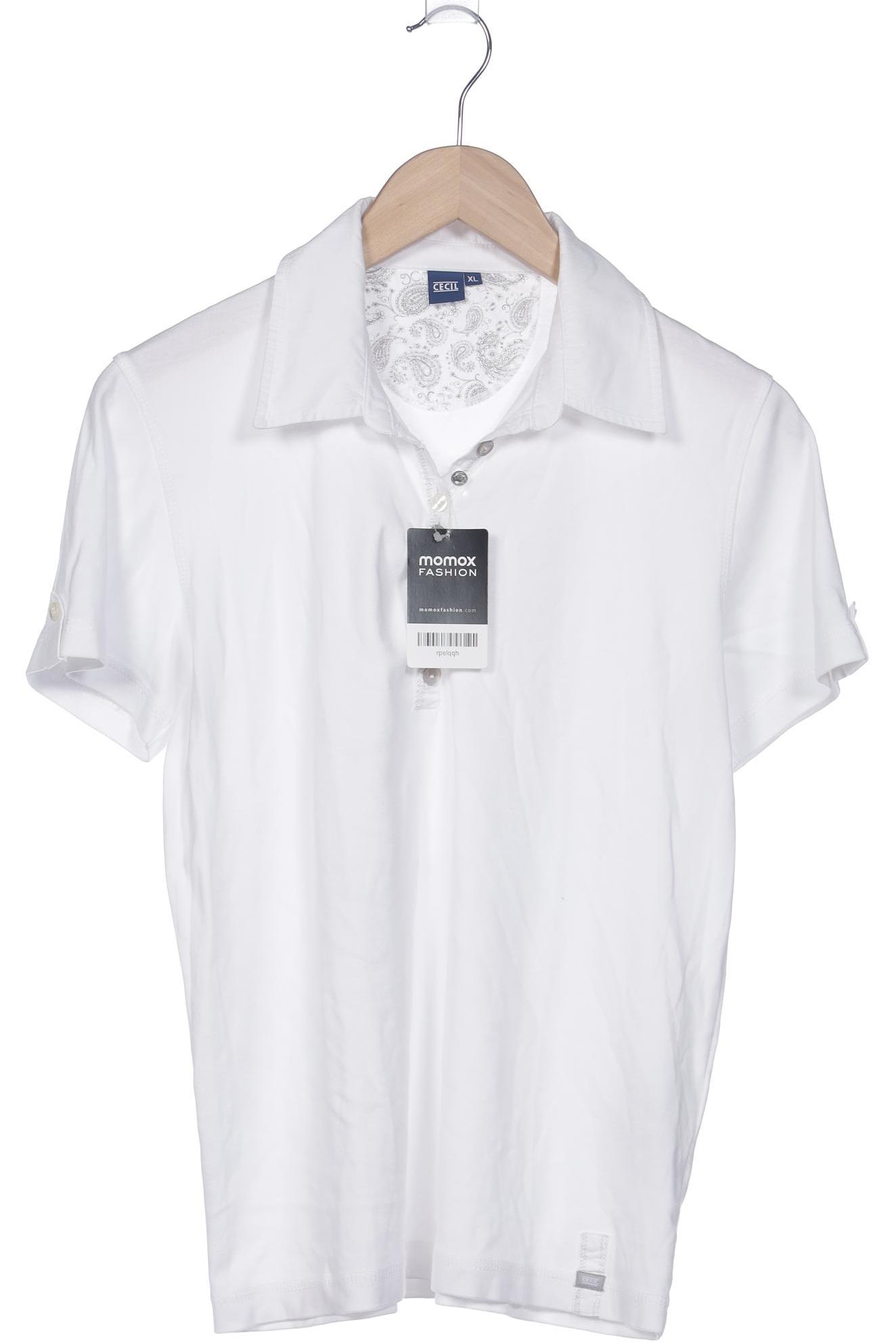 

Cecil Damen Poloshirt, weiß, Gr. 44