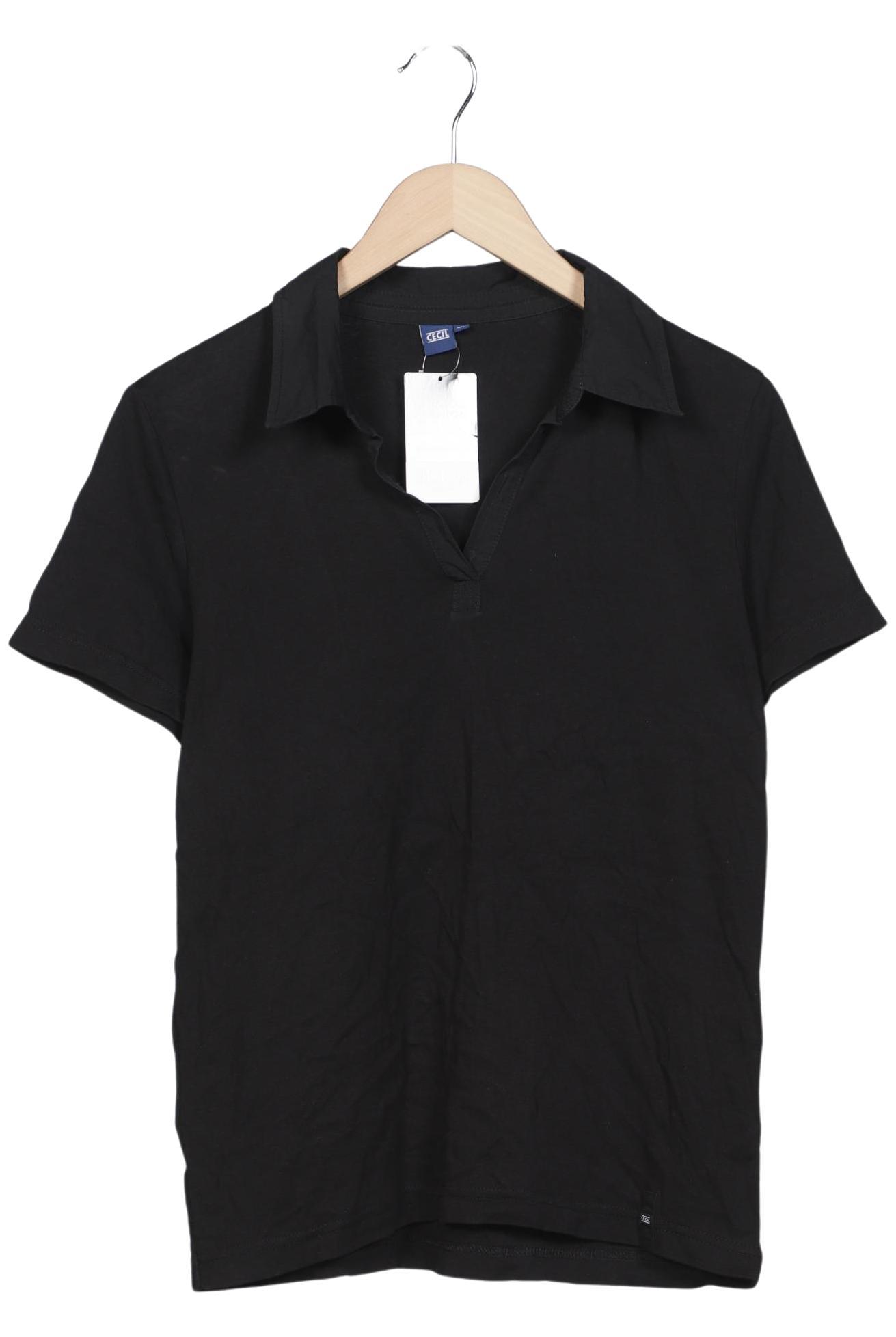 

Cecil Damen Poloshirt, schwarz, Gr. 44