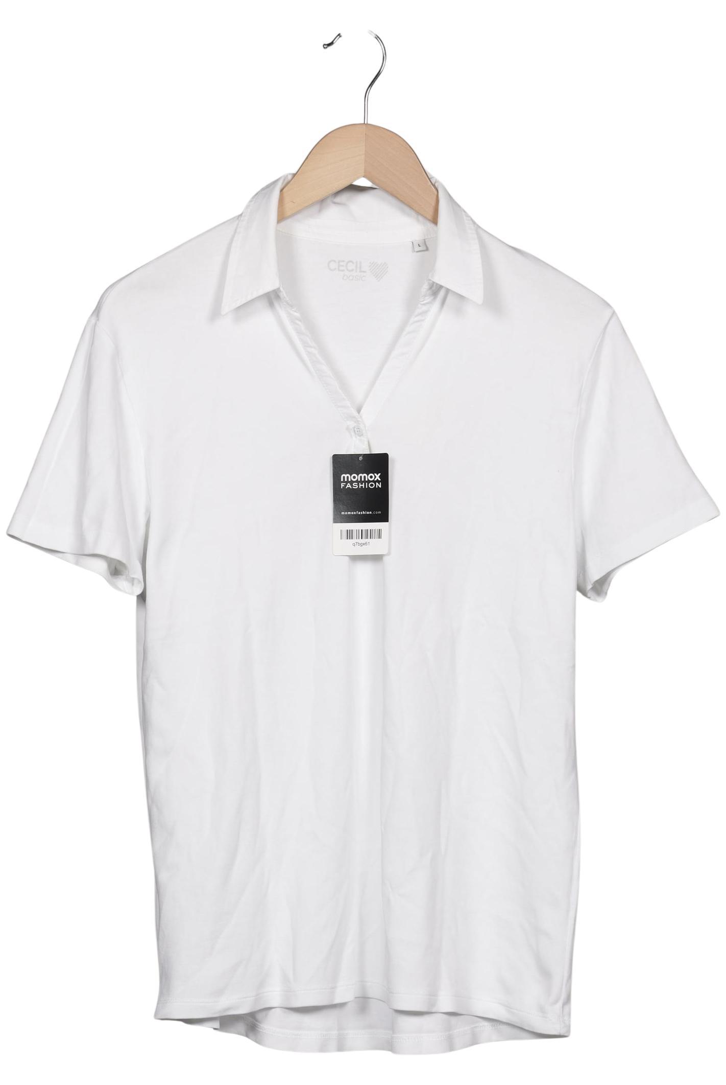 

Cecil Damen Poloshirt, weiß, Gr. 42