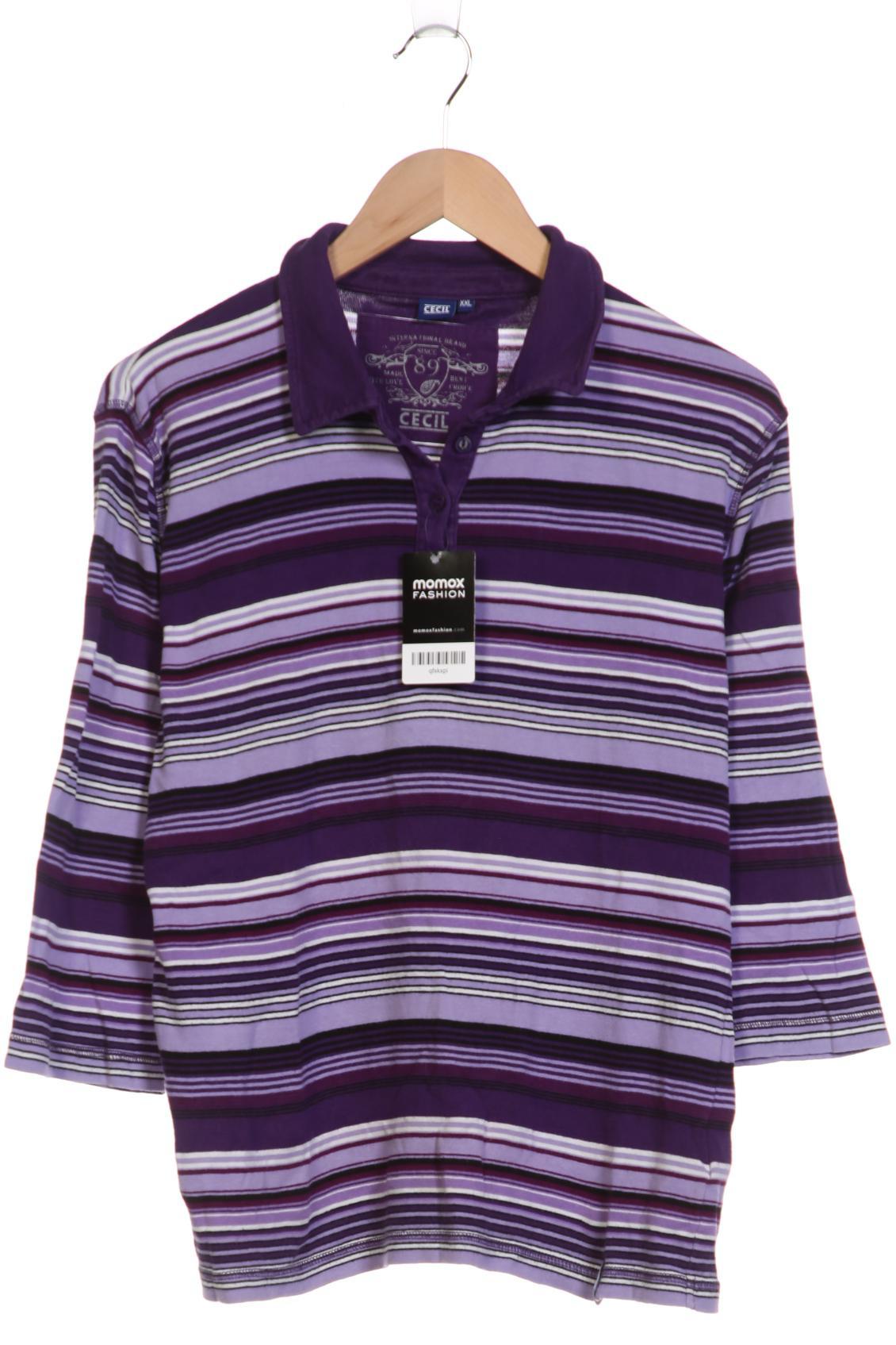 

Cecil Damen Poloshirt, flieder, Gr. 46